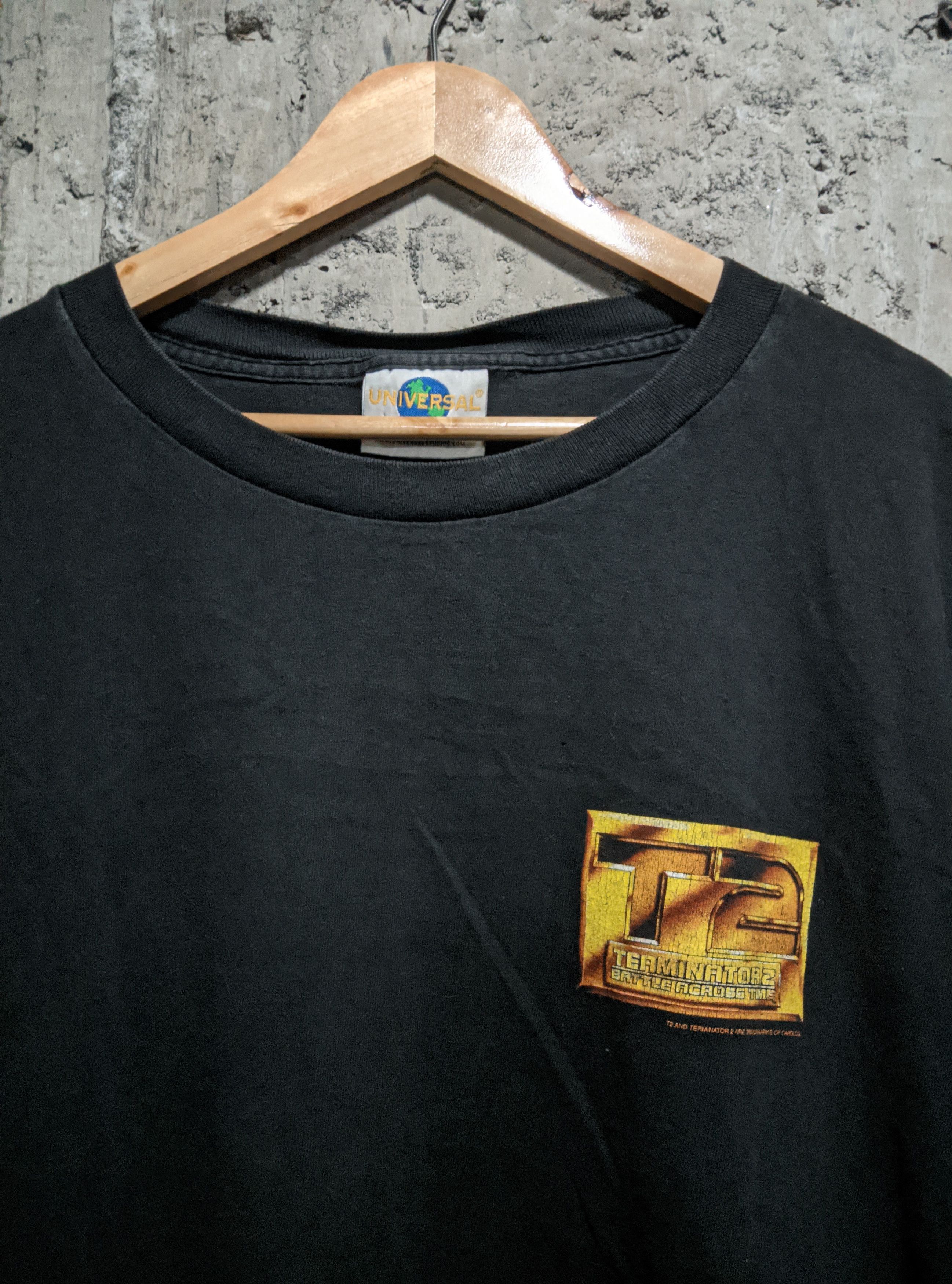 Vintage Vintage 1996 Terminator 2 movie promo t shirt Size US XXL / EU 58 / 5 - 5 Thumbnail