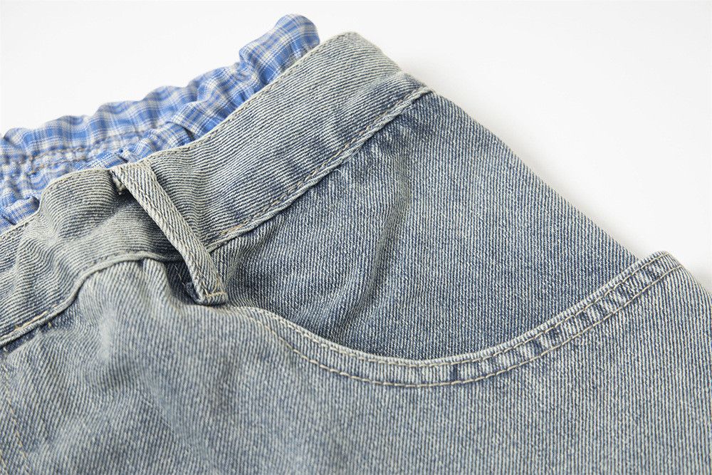 Jean Men's American Retro Washed Wide-Leg Jeans Size US 32 / EU 48 - 3 Thumbnail