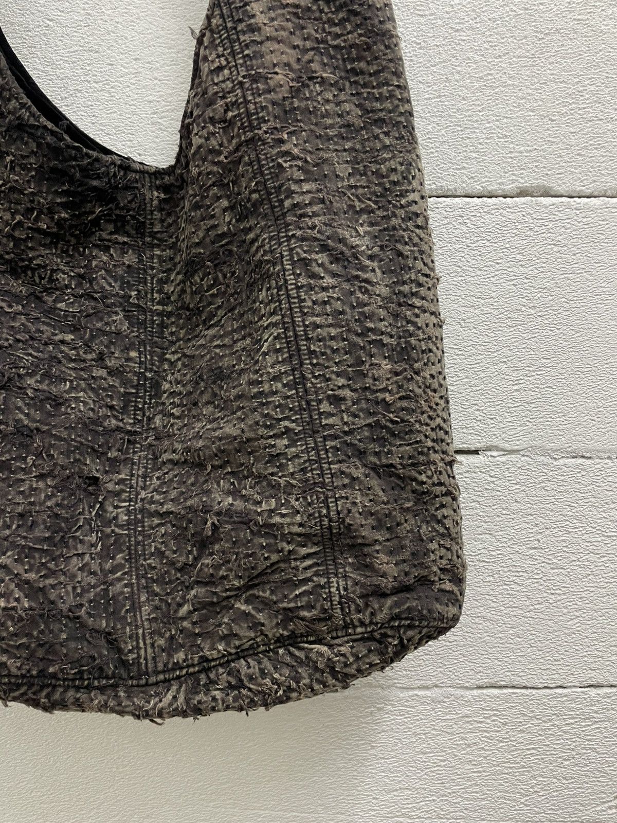 Handmade Distressed Boro Laundry Bag Size ONE SIZE - 4 Thumbnail