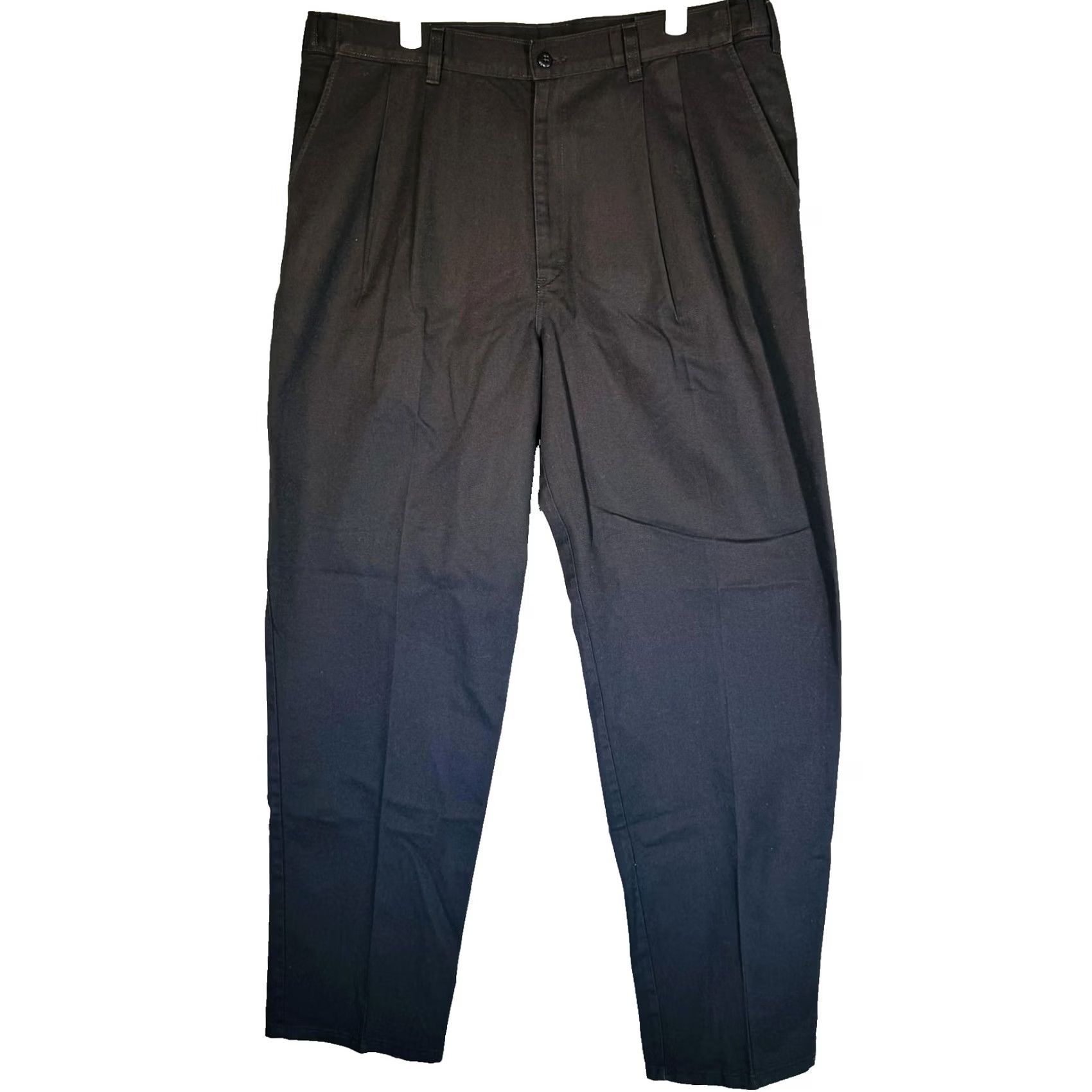 Dickies Dickies Pants Mens 36x34 Black Khakis Relaxed Canvas Polyester Blend Zip Fly Pants Mens Regular 36 Black Khakis Dickies Logo Pocket Belted Zip Fly USA Size US 36 / EU 52 - 5 Thumbnail