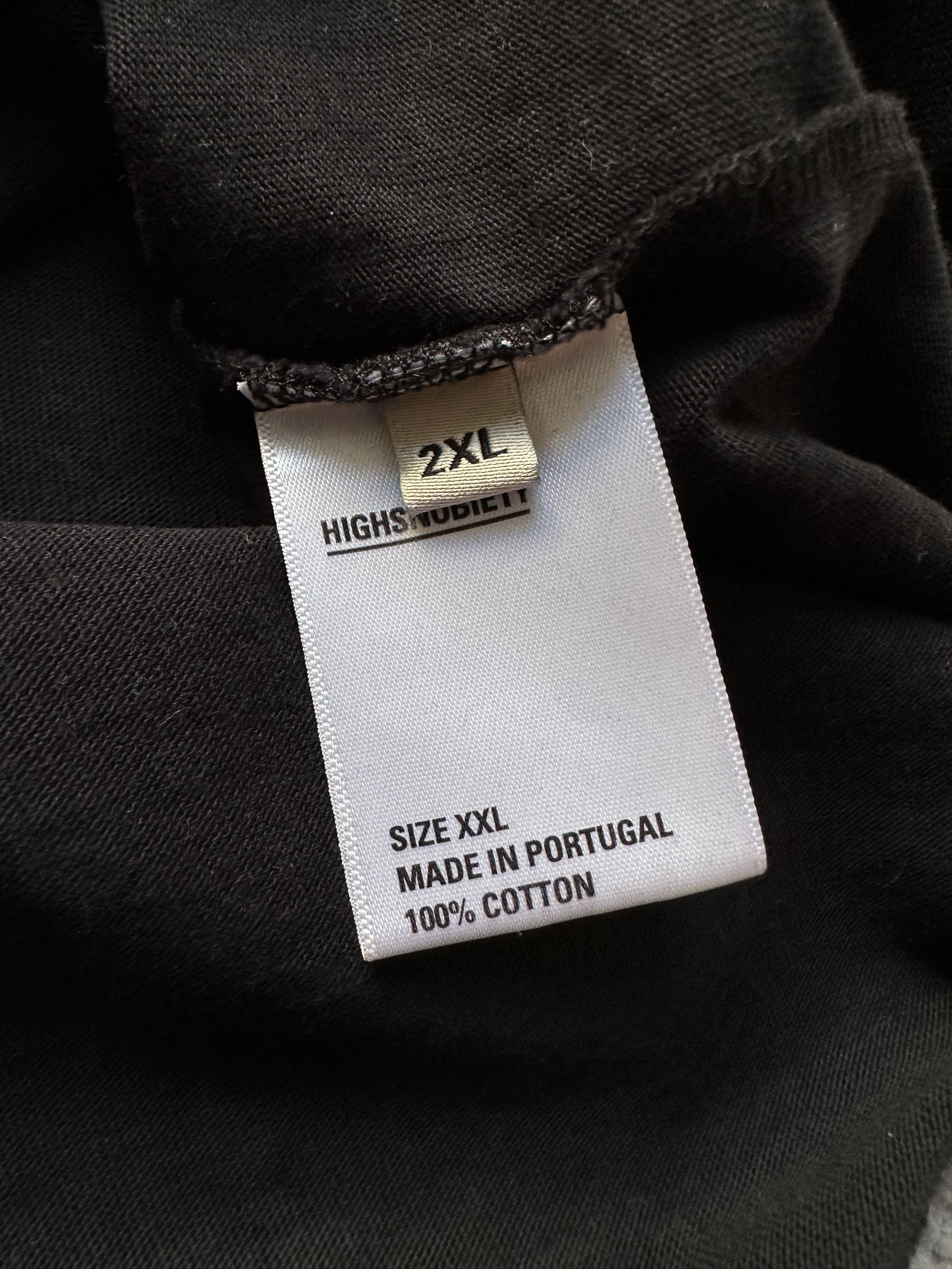 Highsnobiety Birkenstock T Shirt in Black, Men's (Size Xxl) — image 5 of 6