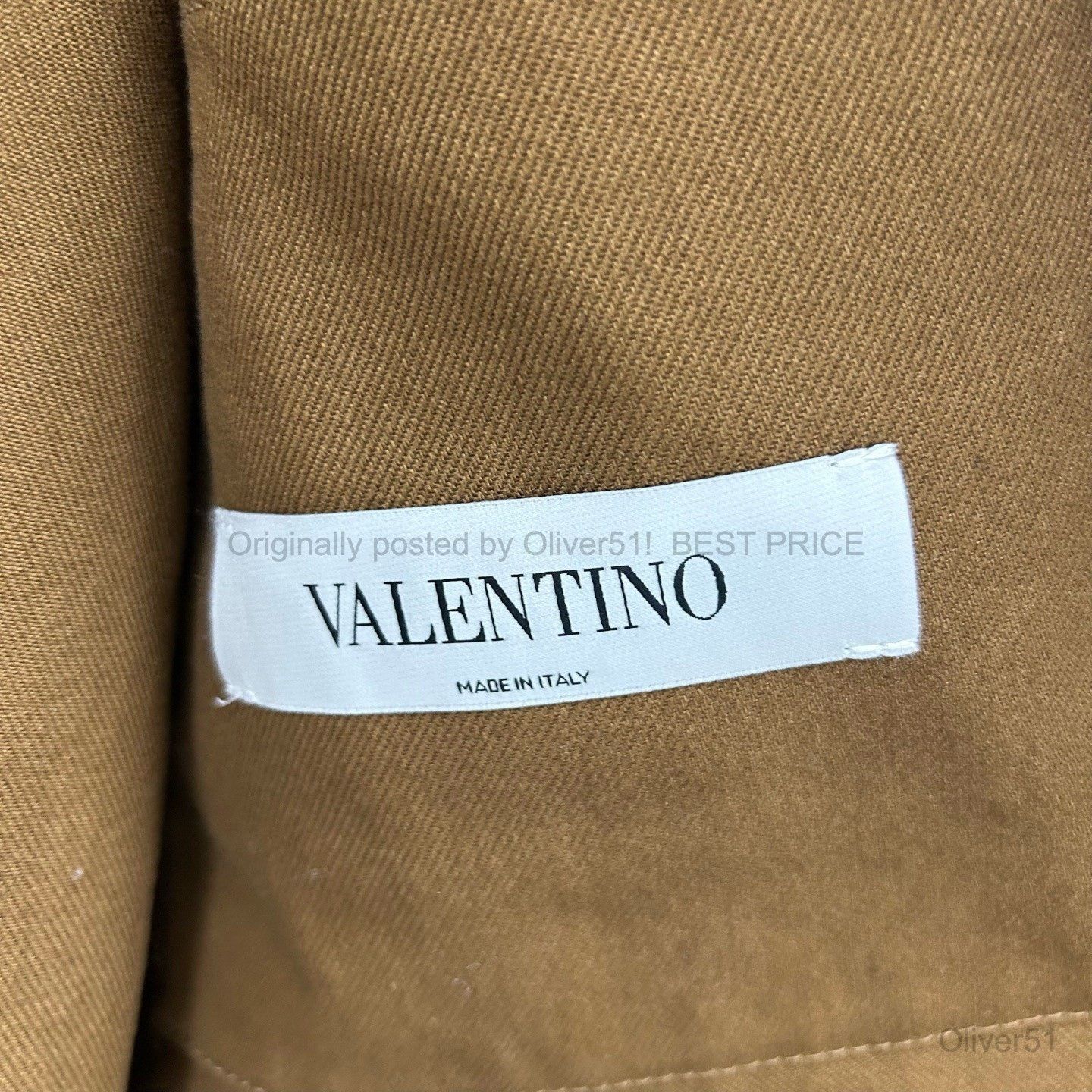 Valentino Valentino 99% New Khaki Work Jacket Size 50 BFAJNOP292 Size US M / EU 48-50 / 2 - 3 Thumbnail
