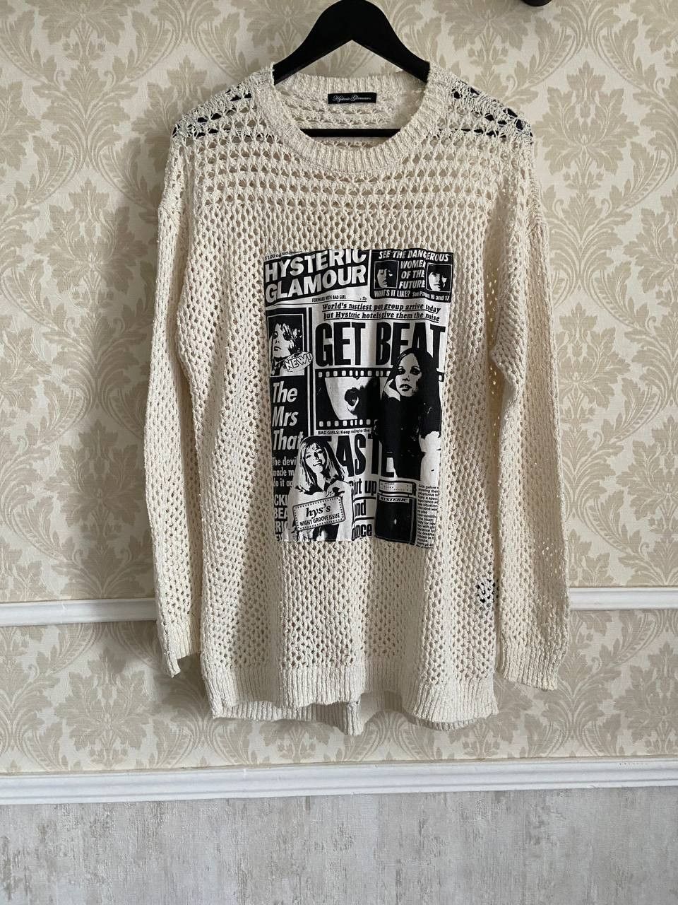 Hysteric Glamour Hysteric Glamour Mesh Knit Sweater Size US L / EU 52-54 / 3 - 4 Thumbnail
