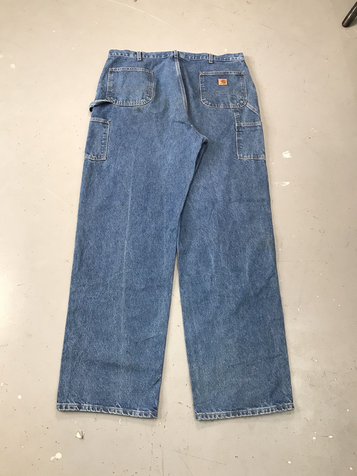 Carhartt × Vintage Vintage Carhartt B73 DST double knee denim Size US 44 / EU 60 - 2 Thumbnail