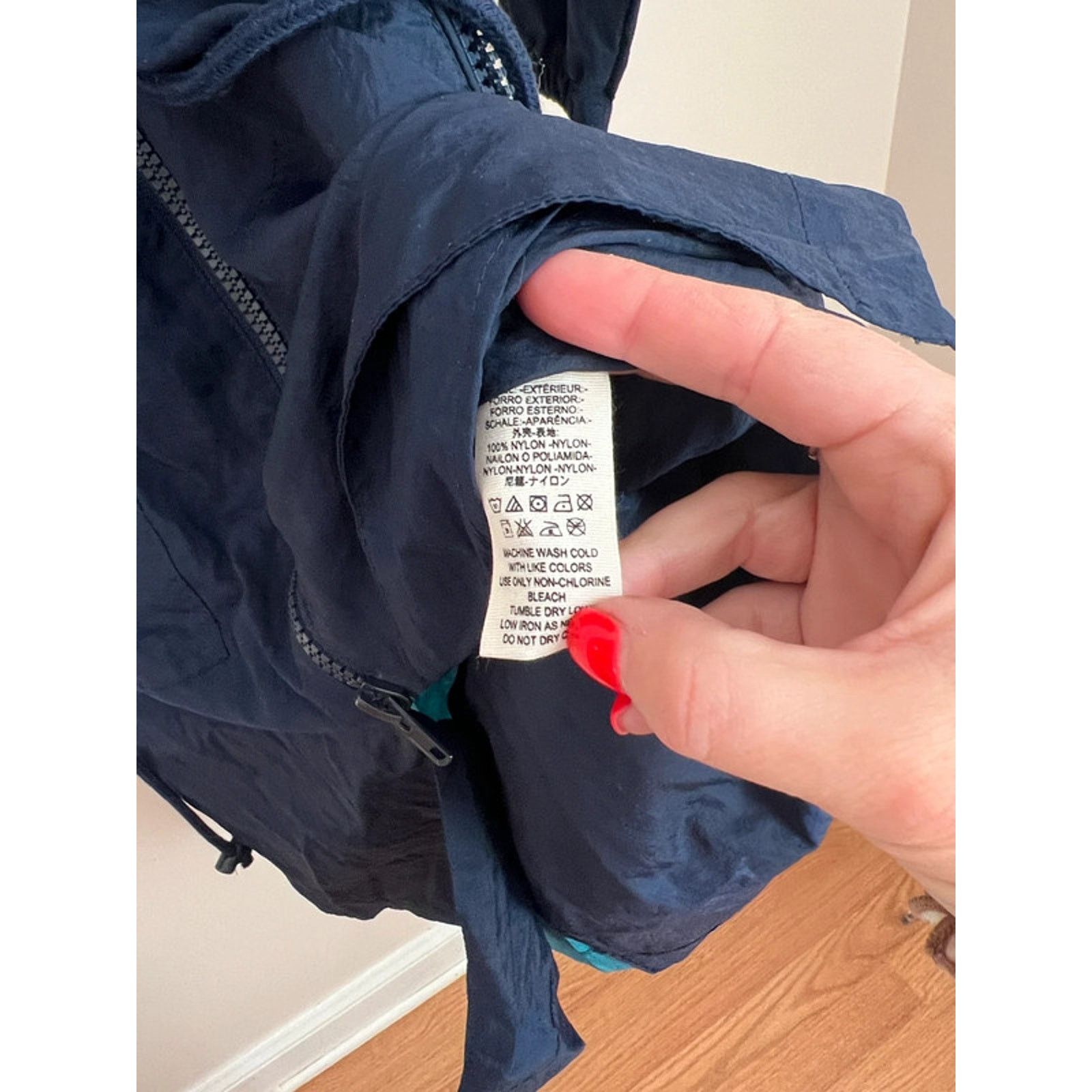 Free People Free People Color Block Windbreaker Jacket Size M / US 6-8 / IT 42-44 - 5 Thumbnail