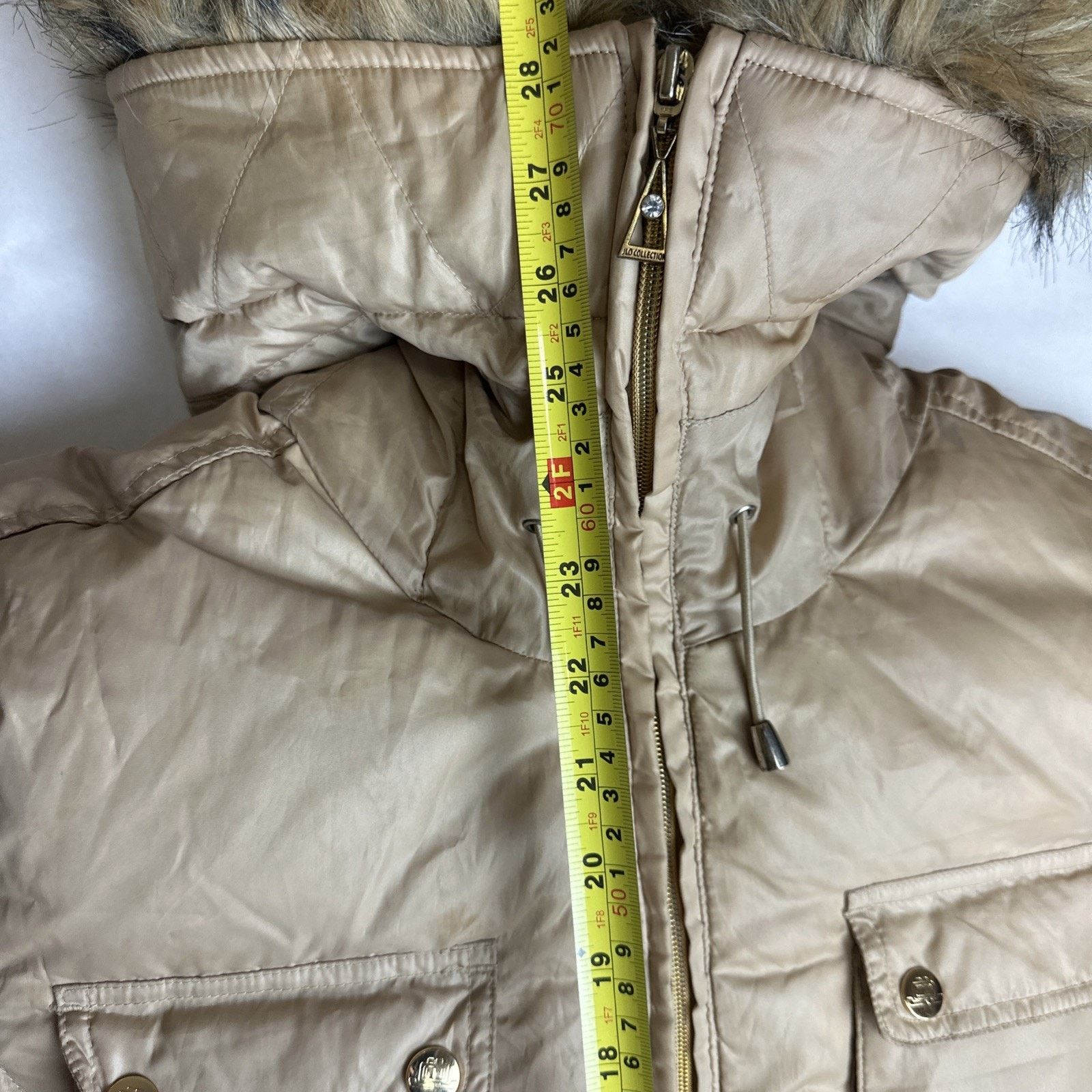 Jennifer Lopez Coat Jennifer Lopez Women goldr Jacket Puffer Size XL Size XL / US 12-14 / IT 48-50 - 10 Thumbnail