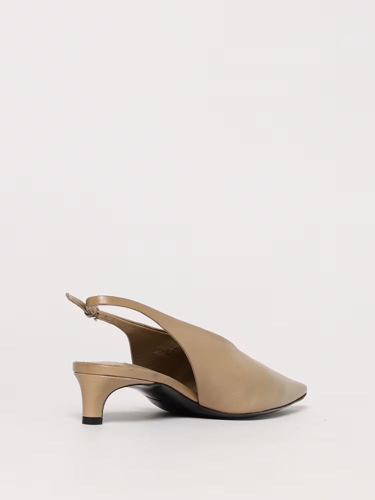 Jil Sander o1loc1c0426 Sling Back Heels in Beige Size US 10 / IT 40 - 3 Thumbnail