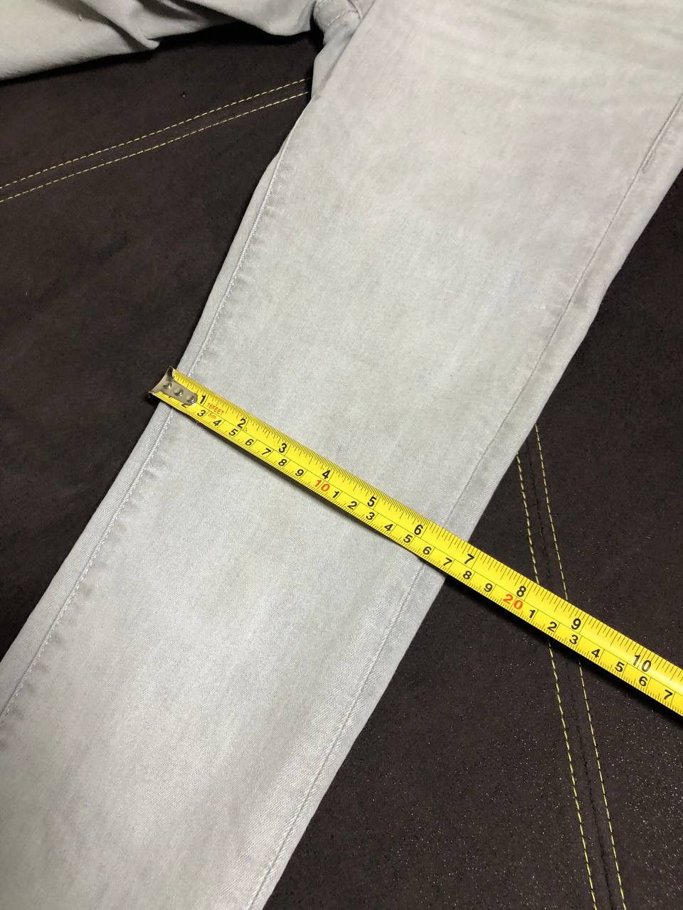True Religion Women's True Religion Jennie Curvy Skinny Grey Jeans Size 28" / US 6 / IT 42 - 11 Thumbnail