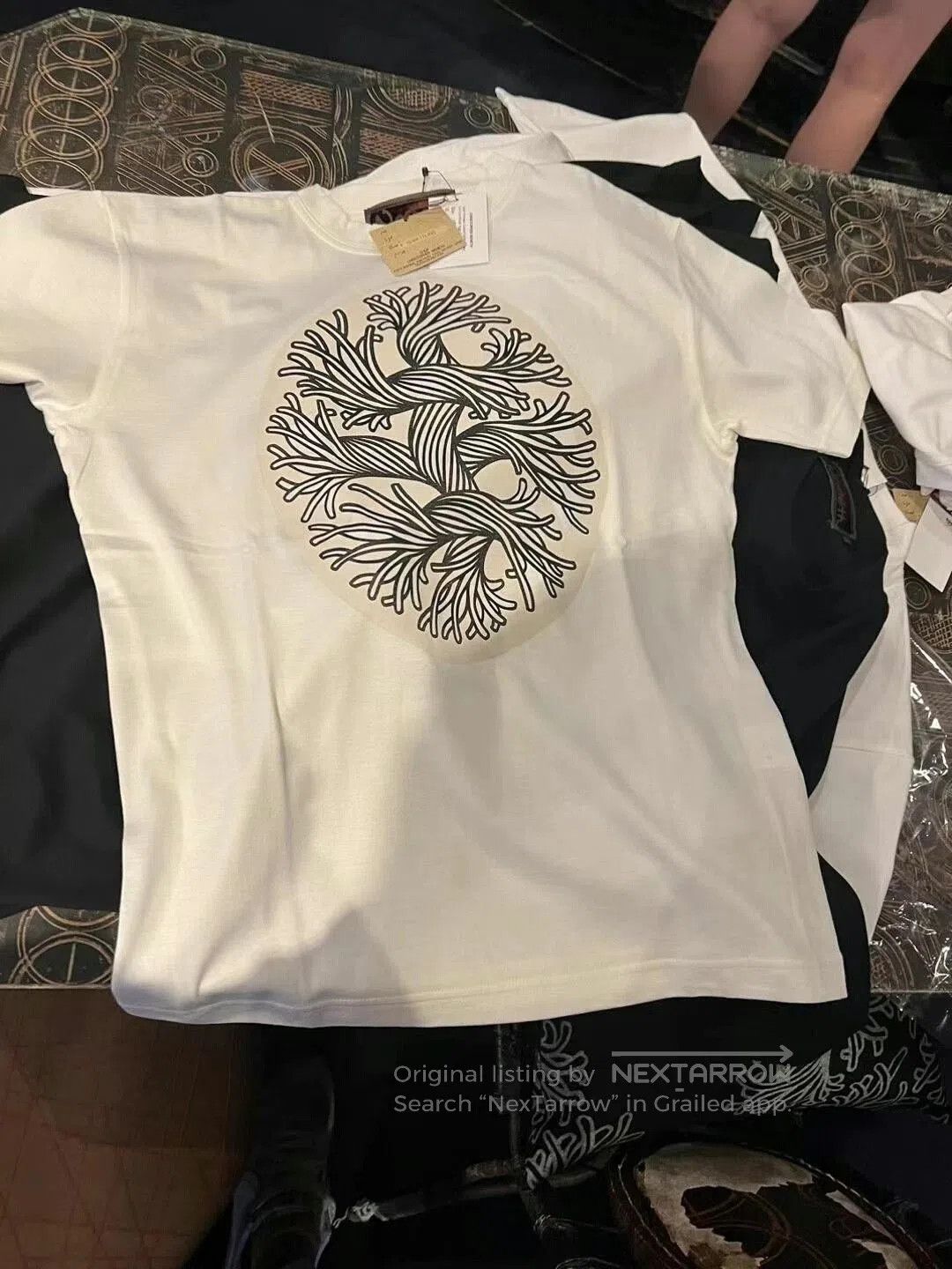 Christopher Nemeth Nemeth Short Sleeve T-Shirt with Design. Size US M / EU 48-50 / 2 - 1 Thumbnail