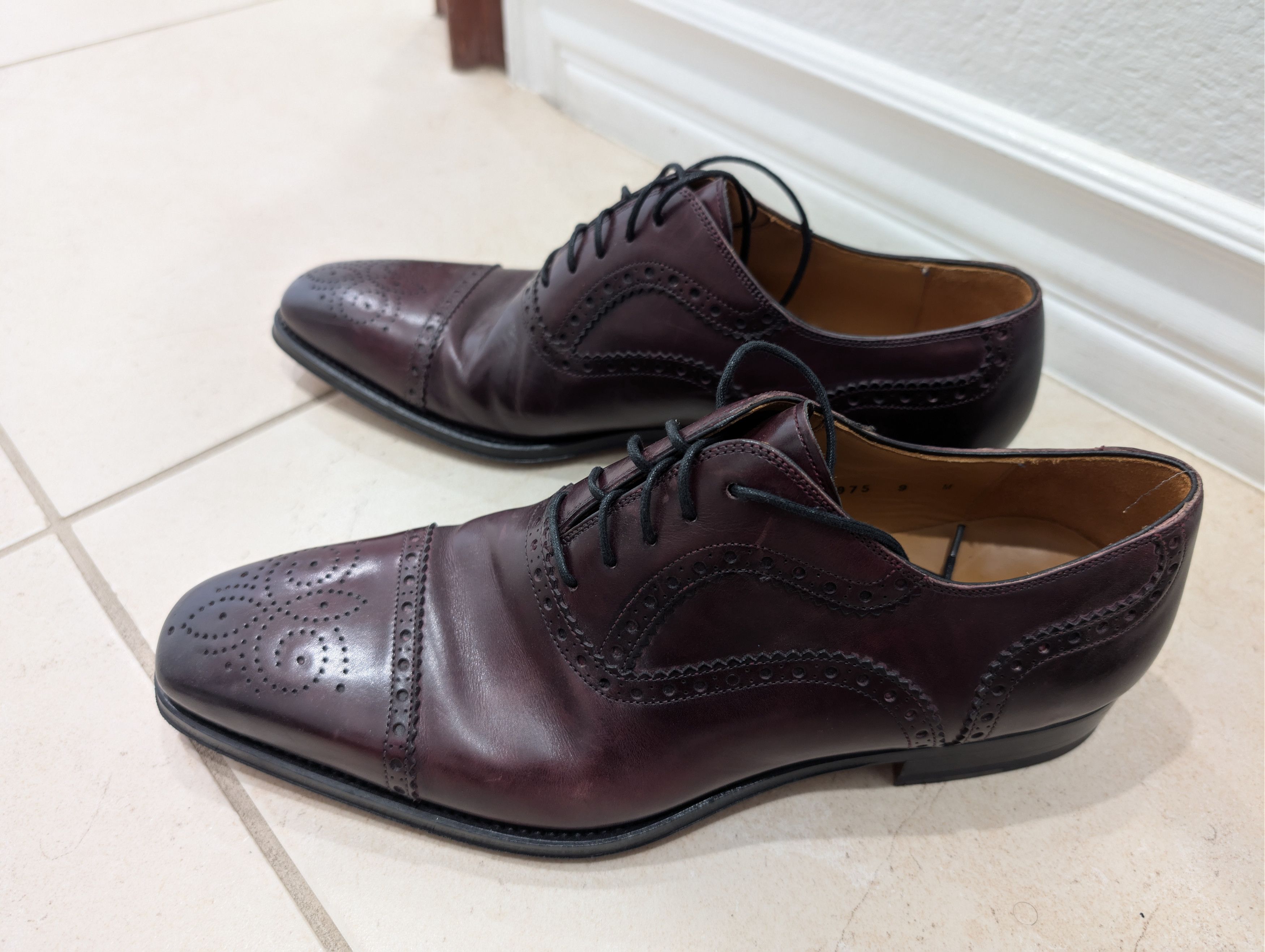 Magnanni Magnanni #13975 Oxblood Cherry US 9 Size US 9 / EU 42 - 2 Thumbnail