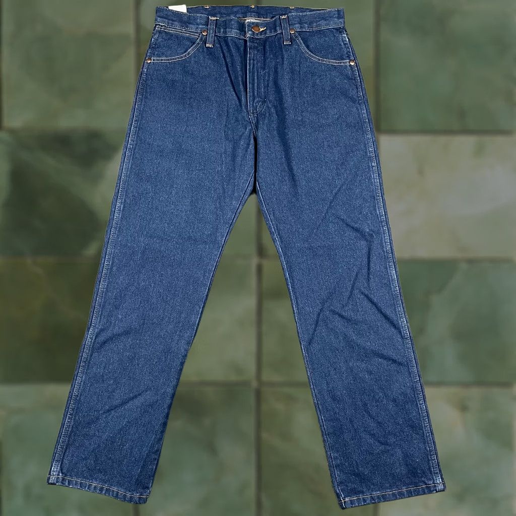 Wrangler Wrangler Jeans Mens 32x30 Blue Cowboy Cut Original Fit 13MWZ Pro Rodeo Western Jeans Size US 32 / EU 48 - 1 Thumbnail