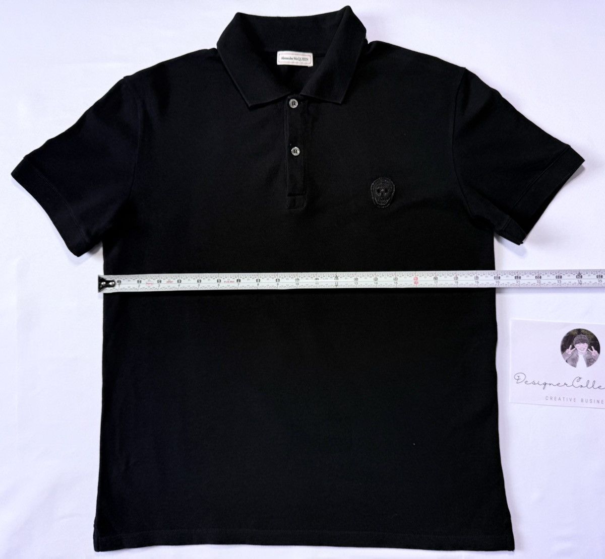 Alexander McQueen Alexander McQueen Men's Skull Polo M Size US M / EU 48-50 / 2 - 7 Thumbnail