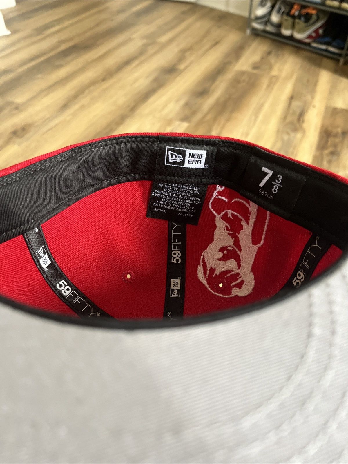 mewt Mewt 59FIFTY New Era Fitted “RED” Size ONE SIZE - 4 Thumbnail
