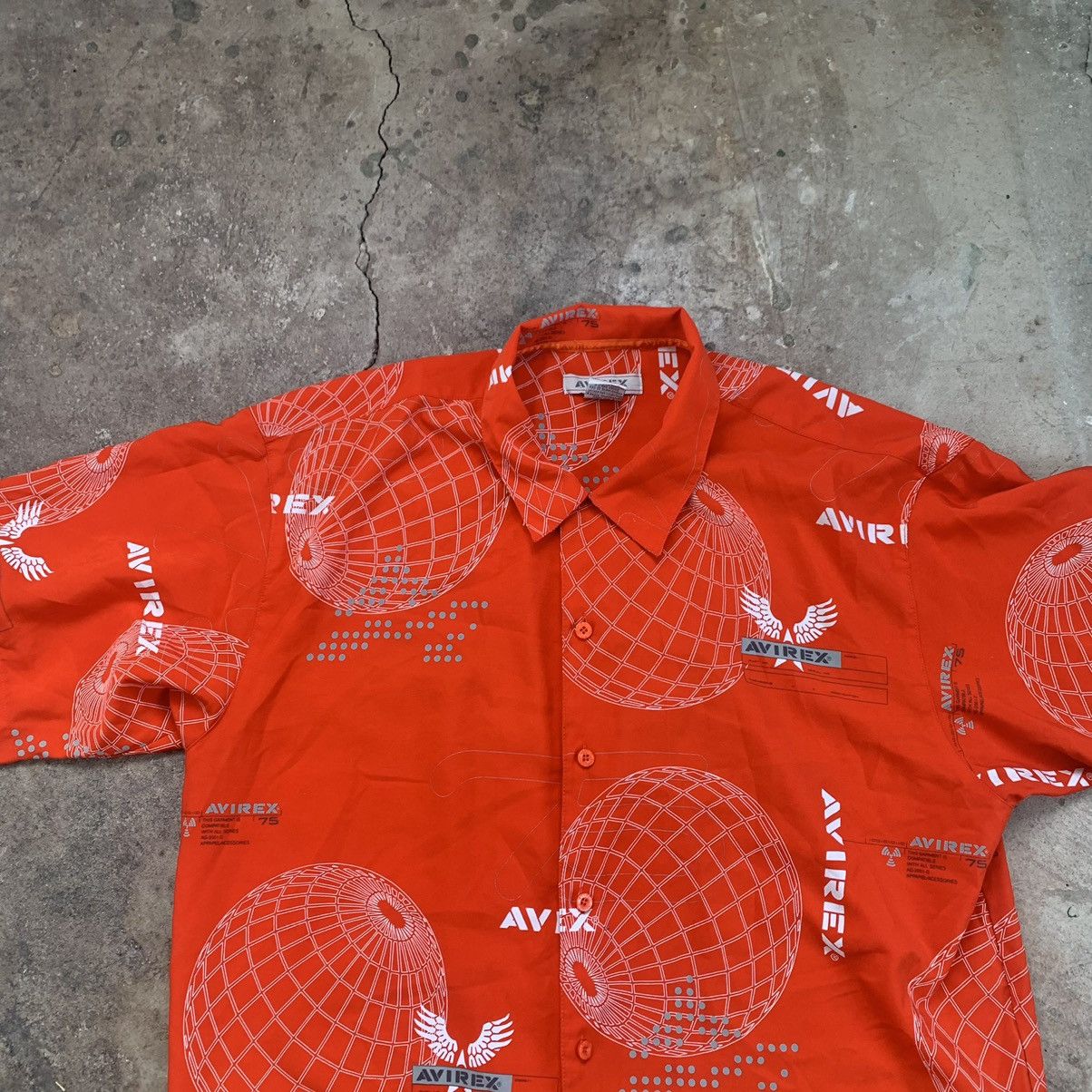 Avirex Vintage Avirex multilogo shirt Burton up USA Size US L / EU 52-54 / 3 - 4 Thumbnail