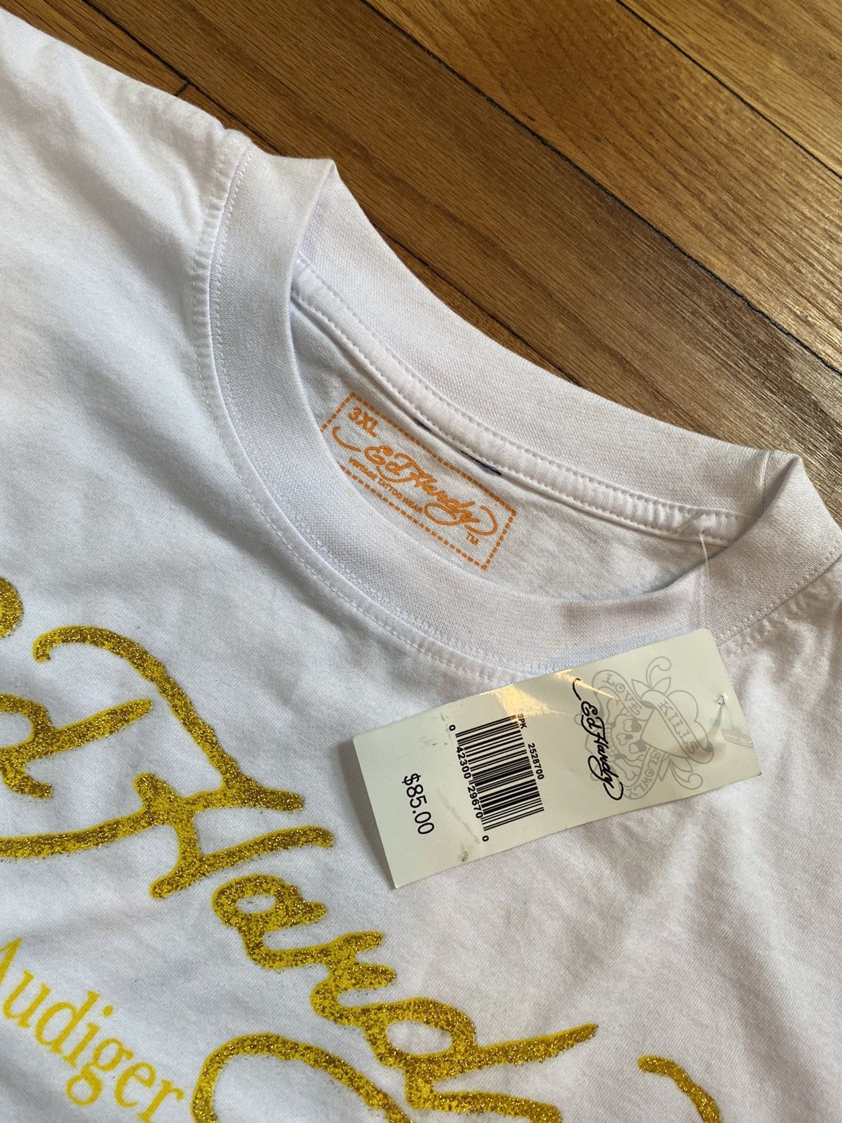 Ed Hardy × Vintage Deadstock Y2K Ed Hardy Love Kills Tee Size US XXL / EU 58 / 5 - 6 Thumbnail