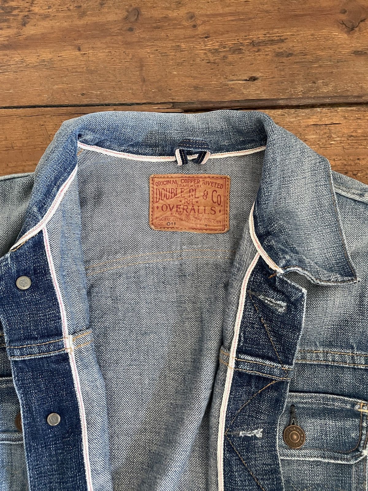 RRL Ralph Lauren RRL Double RL Selvedge Denim Jacke Jeansjacke Ralph Lauren Size XS / US 0-2 / IT 36-38 - 2 Thumbnail