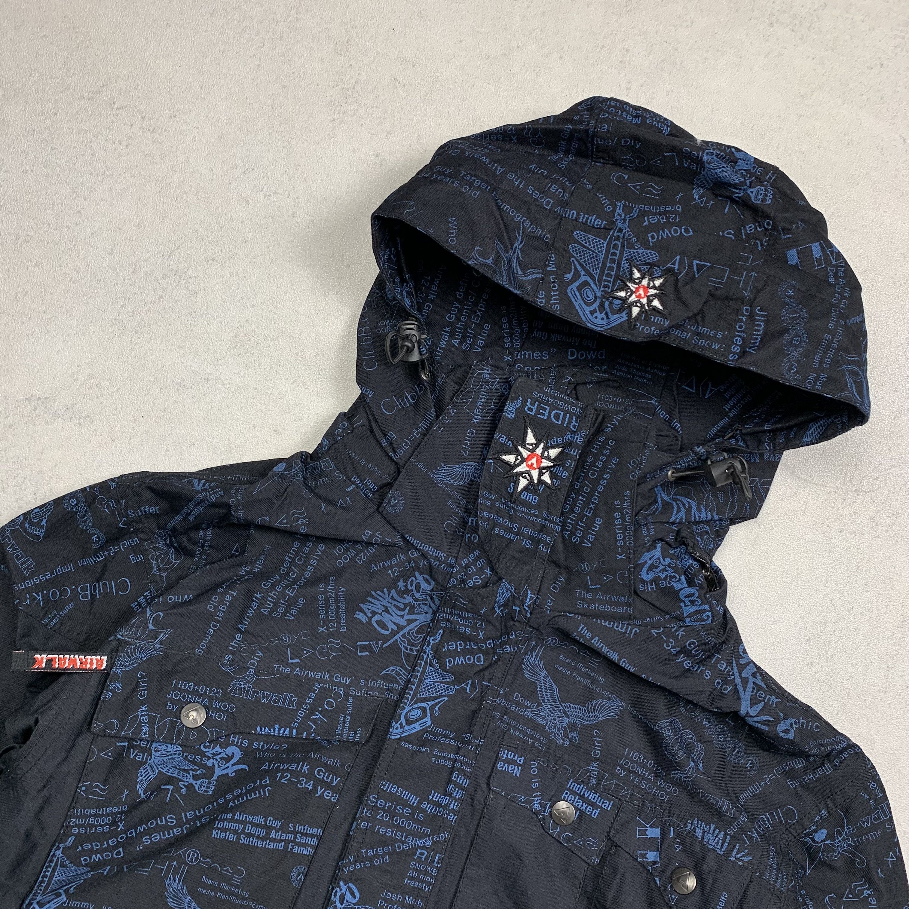 Airwalk Airwalk Multi Pocket Ski Jacket Snowboard Utility Size US M / EU 48-50 / 2 - 2 Thumbnail