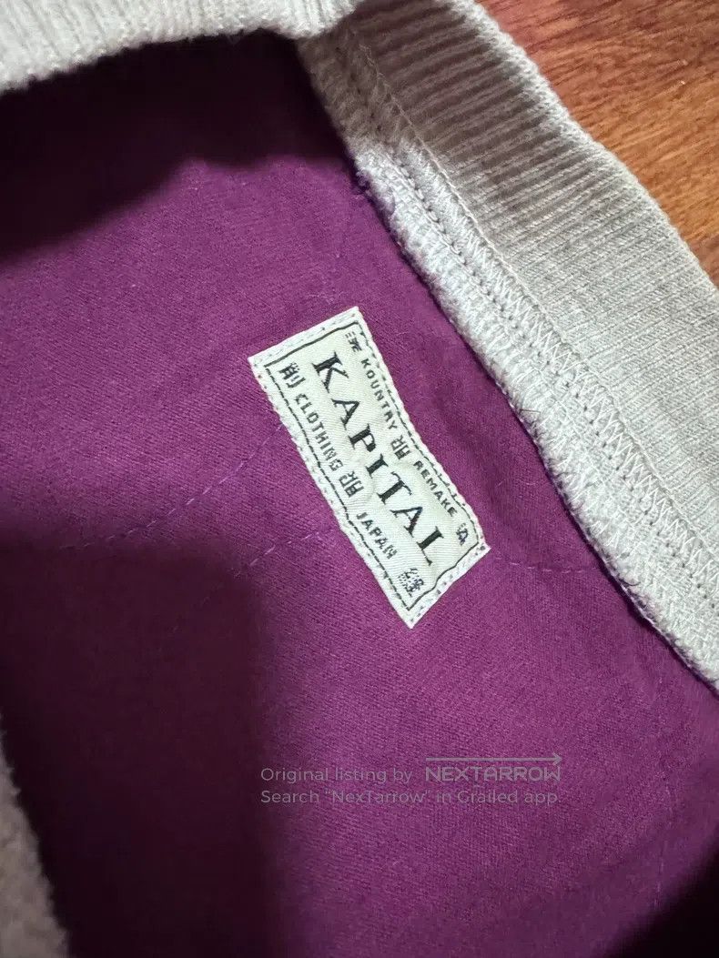 Kapital Kapital Cashew flower stitching sweatshirt Size US L / EU 52-54 / 3 - 2 Thumbnail