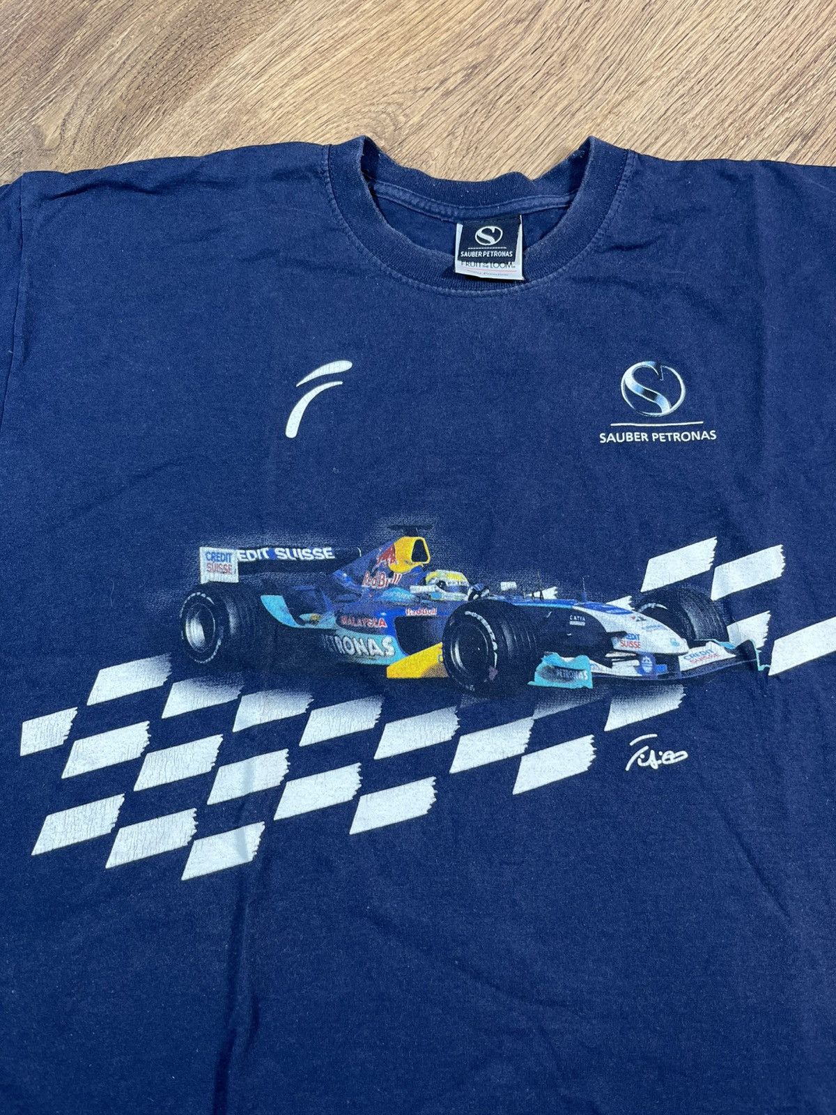 Formula 1 Vintage Sauber Petronas Formula 1 Graphic T Shirt Size US XL / EU 56 / 4 - 2 Thumbnail