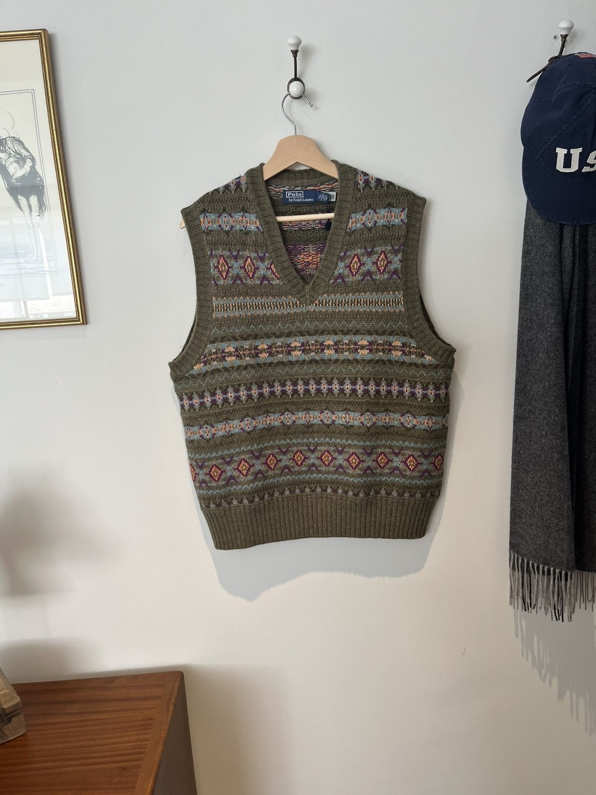 Polo Ralph Lauren Polo Ralph Lauren linen wool vest Size US L / EU 52-54 / 3 - 2 Thumbnail