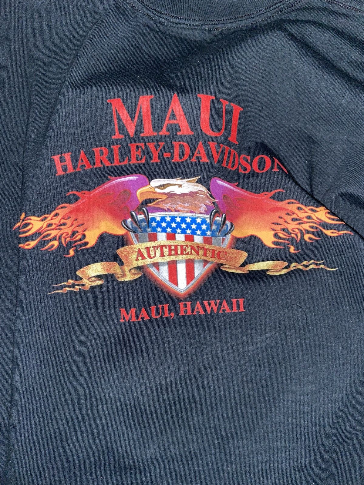 Harley Davidson × Other × Vintage Vintage Baggy Harley Davidson Longsleeve shirt Size US XXL / EU 58 / 5 - 4 Thumbnail