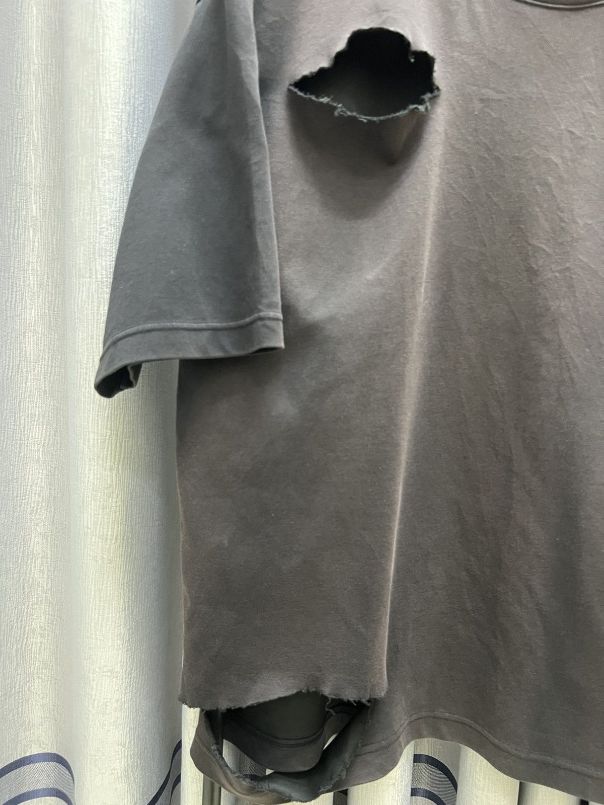 Lemaire × Uniqlo UNIQLO LEMAIRE THRASHED FADED DISTRESSED OVERSIZED BOXY TEE Size US L / EU 52-54 / 3 - 2 Thumbnail