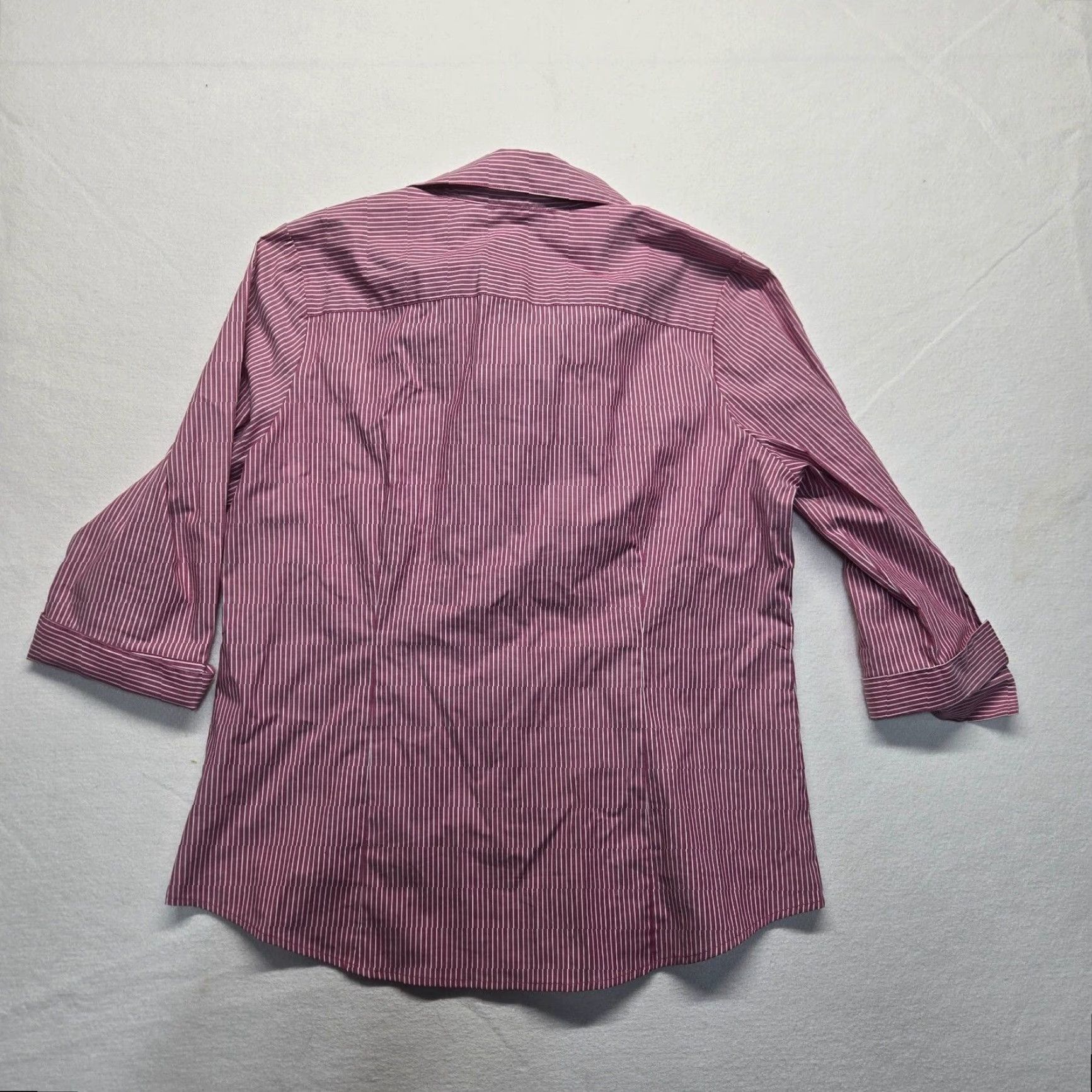 Vintage VINTAGE Kim Rogers Shirt Short Sleeve Button-Up Adult Women L Blue Striped 90s Theme Mens Womens? Size L / US 10 / IT 46 - 7 Thumbnail