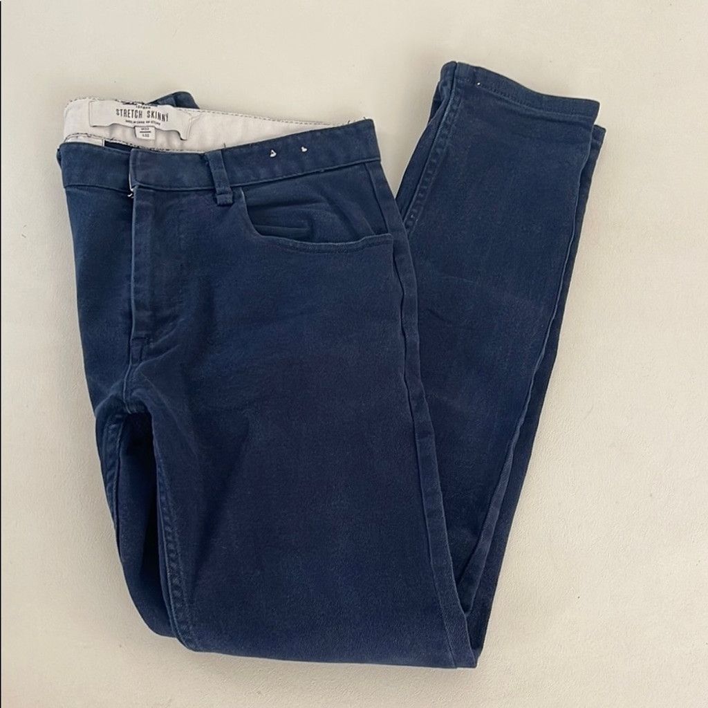 Topman Topman stretch skinny Men's Blue Jeans Size US 32 / EU 48 - 3 Thumbnail