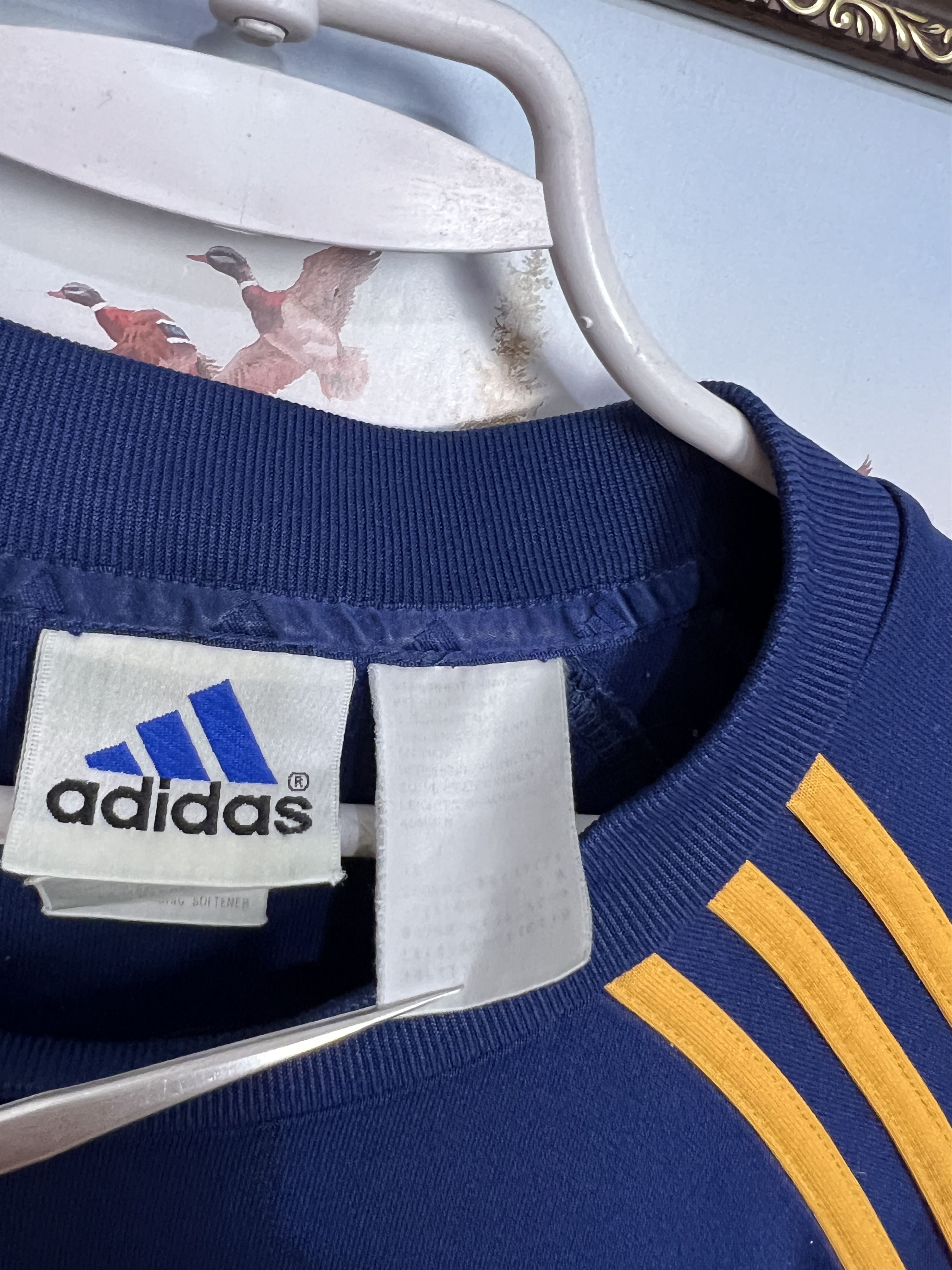 Adidas Ajax Amsterdam Football Sweatshirt Track Top Crewneck Size US L / EU 52-54 / 3 - 6 Thumbnail
