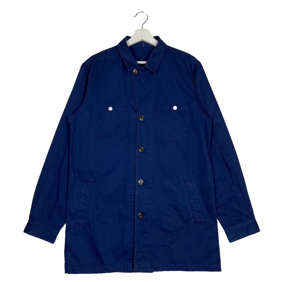 Japanese Brand 🔥 ANOTHER SIDE SQUARE CHORE JACKET Size US XL / EU 56 / 4 - 2 Thumbnail