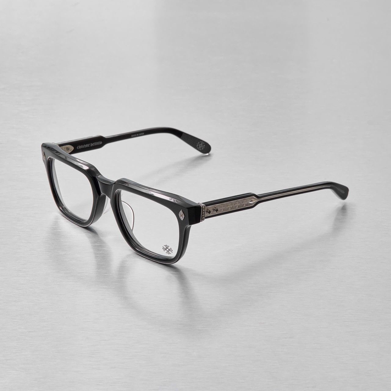 Chrome Hearts CHROME HEARTS AMBIDIXTROUS BLACK GLASSES Size ONE SIZE - 1 Thumbnail