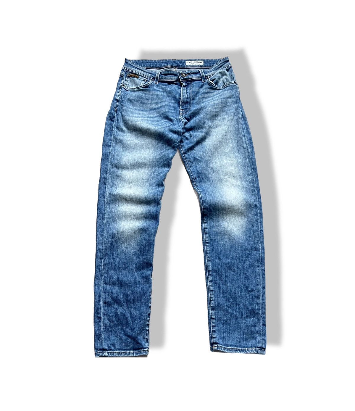 Dolce & Gabbana Vintage Dolce & Gabbana Denim Pants Mini Logo S Size Size US 31 - 2 Thumbnail