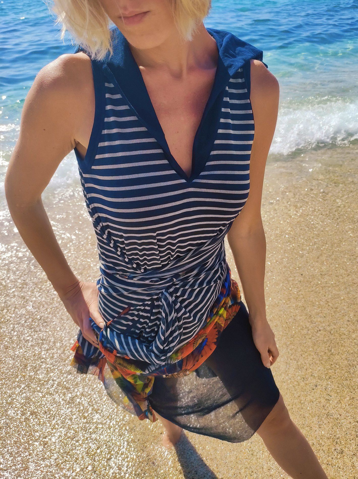 Jean Paul Gaultier Jean Paul Gaulter Striped Feather Sailor Parrot Aztec Dress Size M / US 6-8 / IT 42-44 - 3 Thumbnail