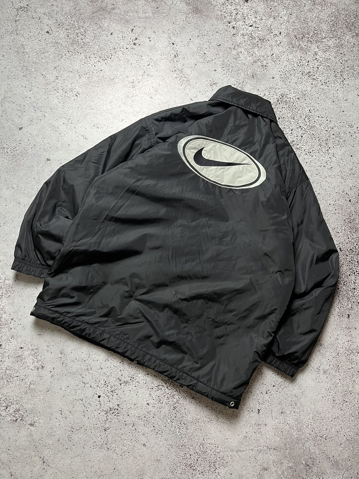 Vintage Nike Bomber Big Logo Big Swoosh Jacket
