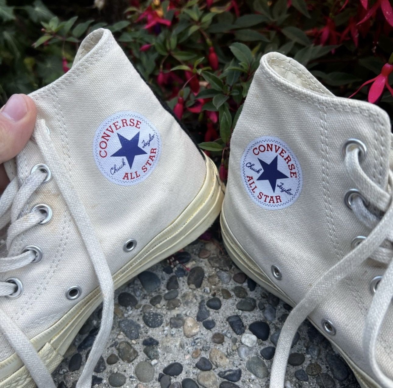 Comme des Garcons Converse Chuck Taylor All Star High x Comme des Garcons Size US 6 / IT 36 - 4 Thumbnail