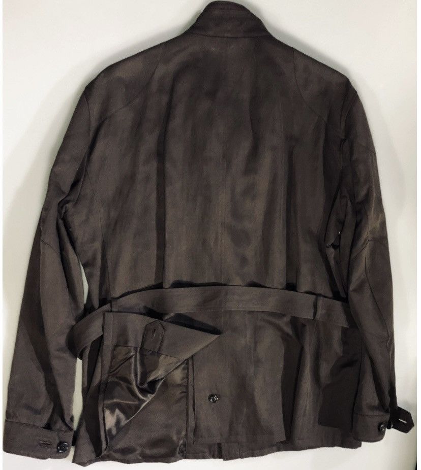 Ralph Lauren Purple Label RLPL 🇮🇹 WAXED COTTON/LINEN BELTED HUNTERS JACKET XXL NWT Size US XXL / EU 58 / 5 - 3 Thumbnail