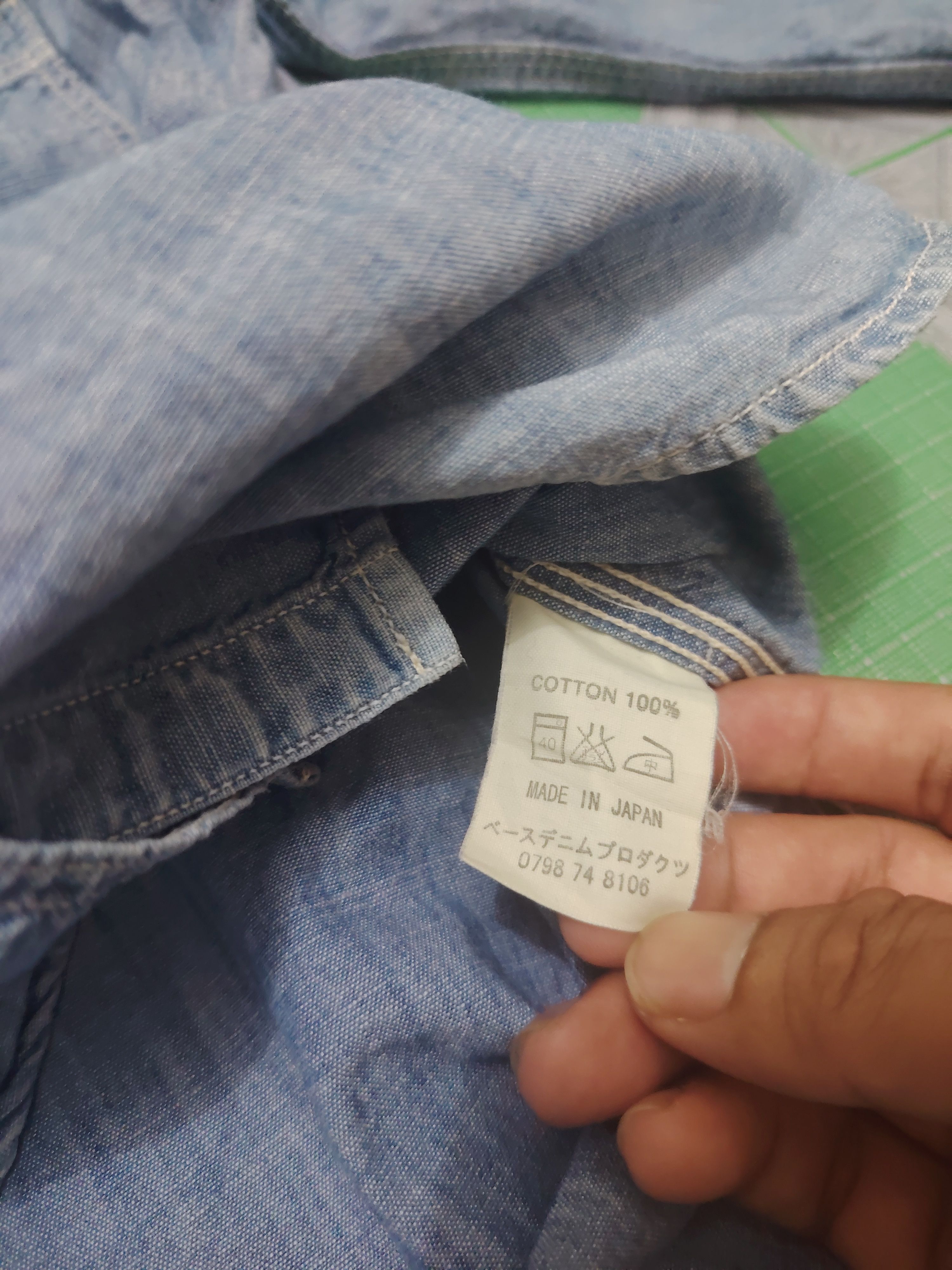 Orslow Vtg Orslow Faded Shirt Button up Size US S / EU 44-46 / 1 - 8 Thumbnail