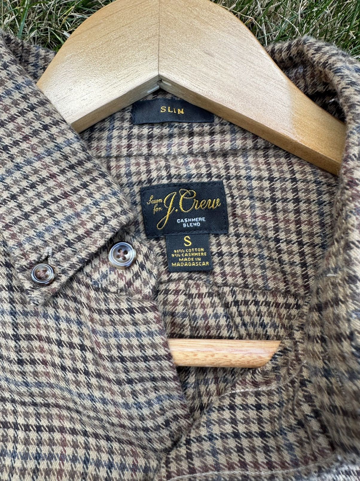 J.Crew J Crew Slim Fit Flannel Size US S / EU 44-46 / 1 - 2 Thumbnail