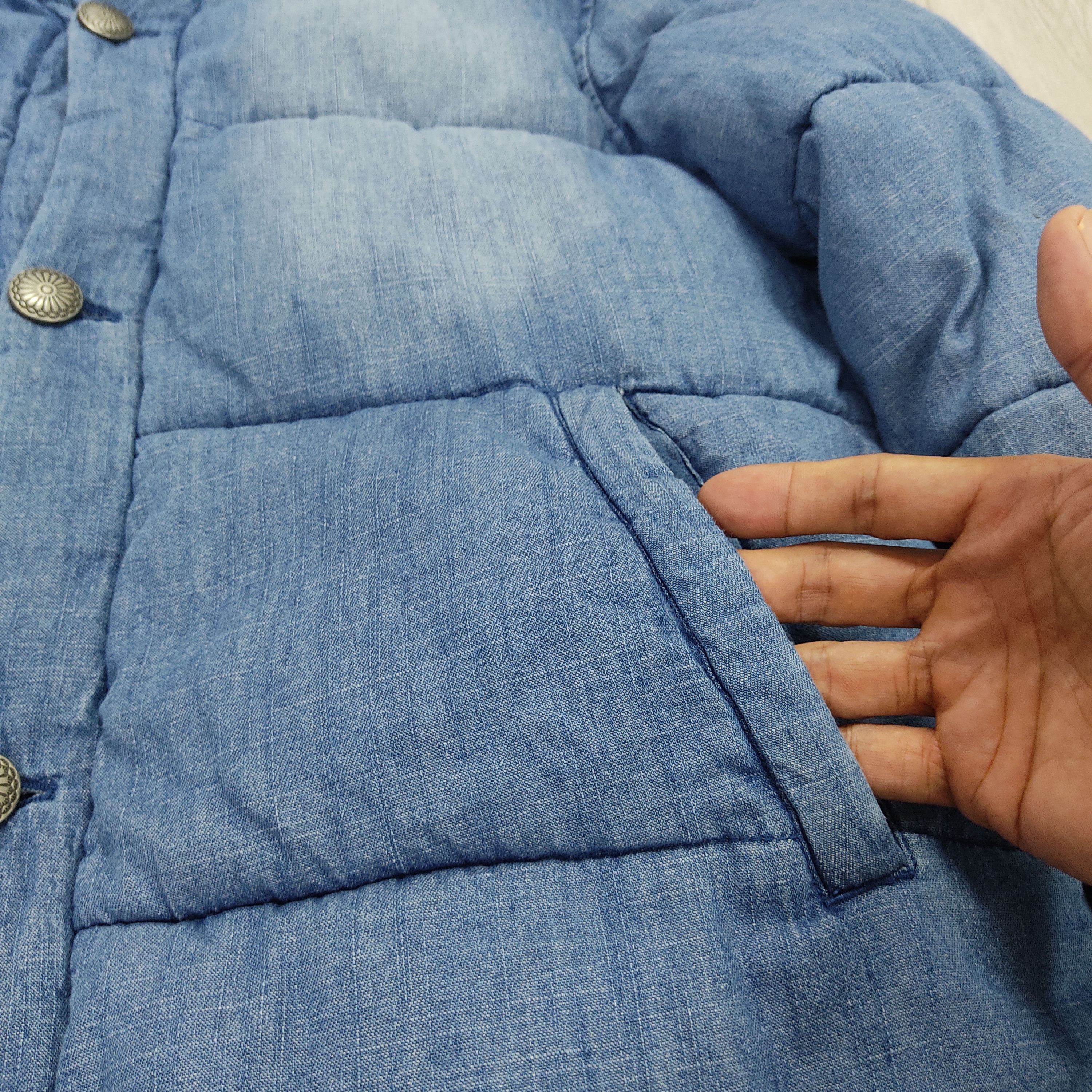 Japan Blue LAZY HAZY PLANET Blue Denim Filled Puffer Jacket Size US M / EU 48-50 / 2 - 9 Thumbnail