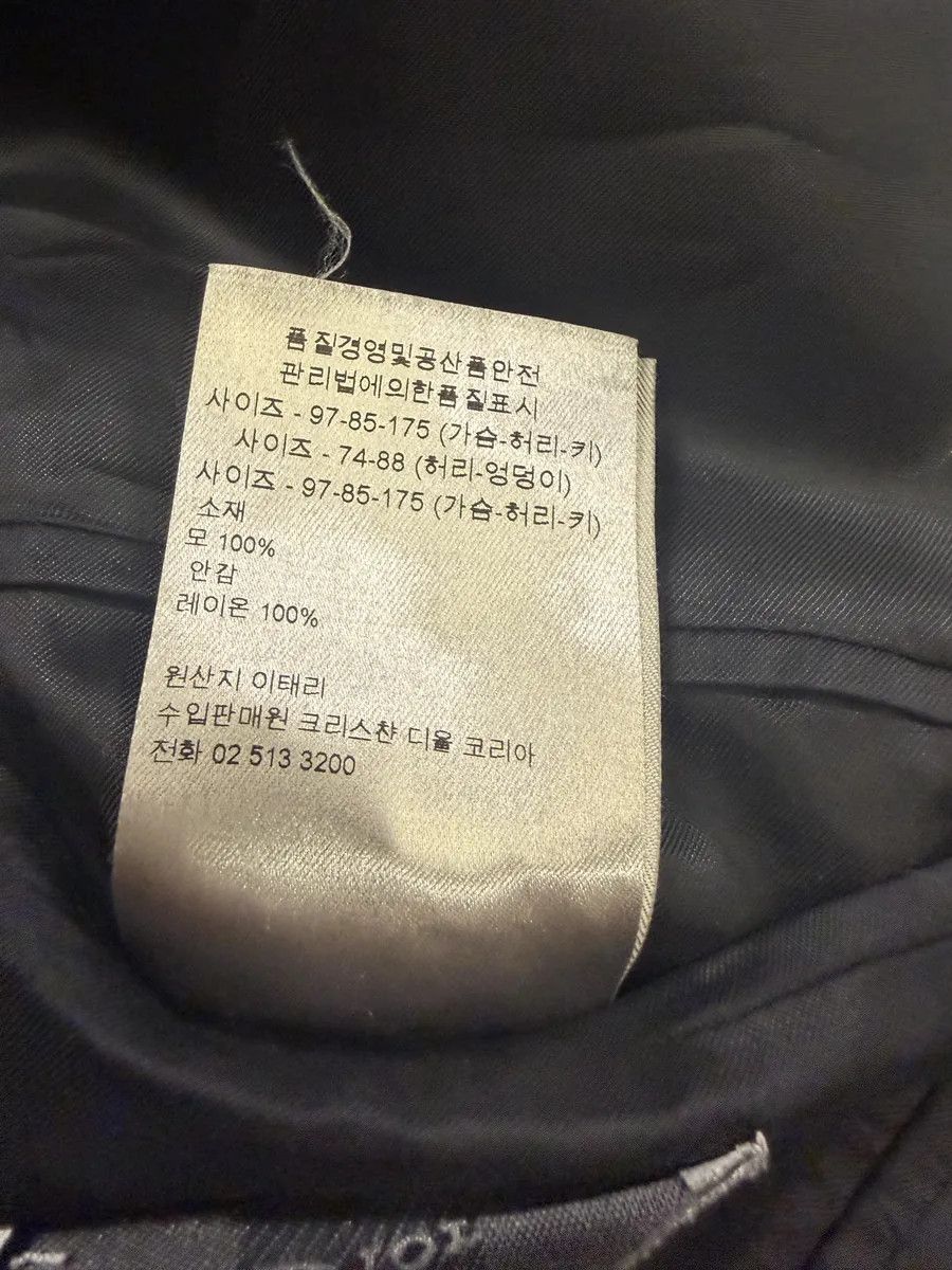 Dior AW2010 Dior Homme Black Blazer Jacket by Kris Van Assche Size US M / EU 48-50 / 2 - 6 Thumbnail
