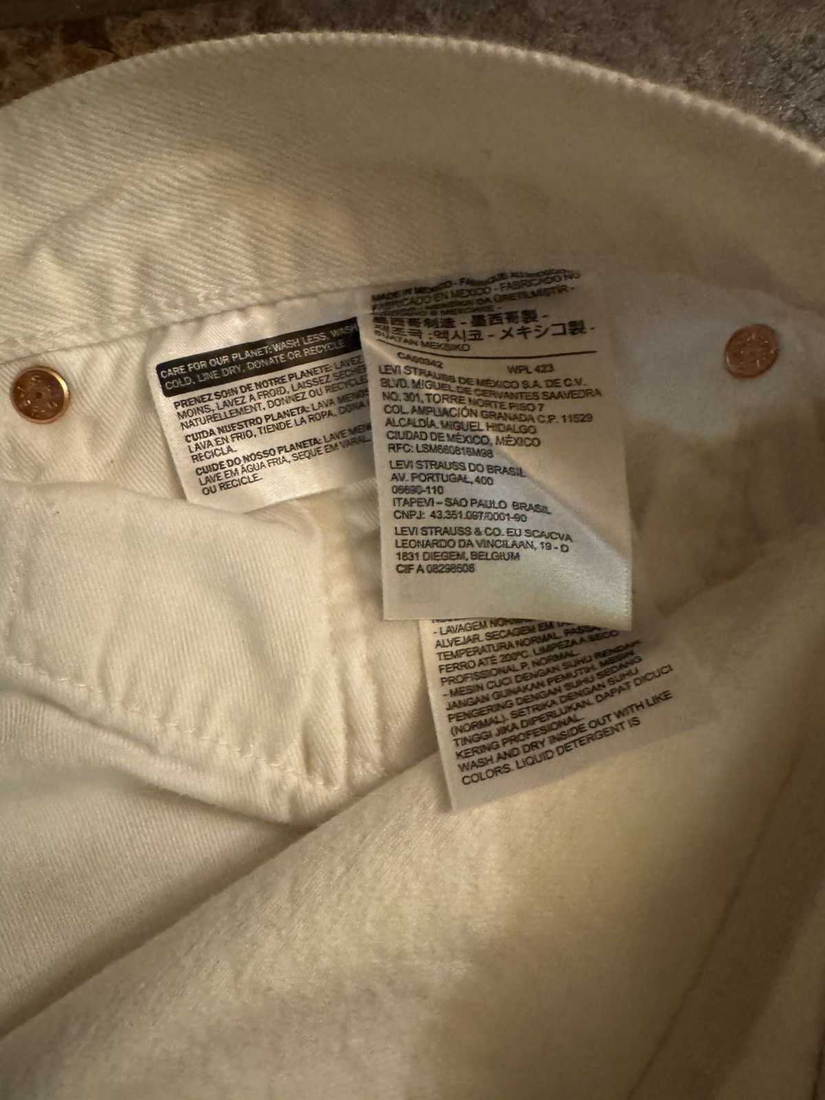 DENIM TEARS Denim Tears Mono Cotton Wreath Jeans White Size US 36 / EU 52 - 5 Thumbnail
