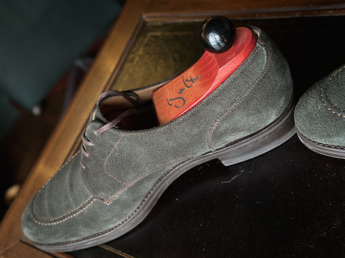 J.FitzPatrick J. Fitzpatrick Green Cle Elum Derby U.S. Size 9.5 Loden Size US 9.5 / EU 42-43 - 5 Thumbnail