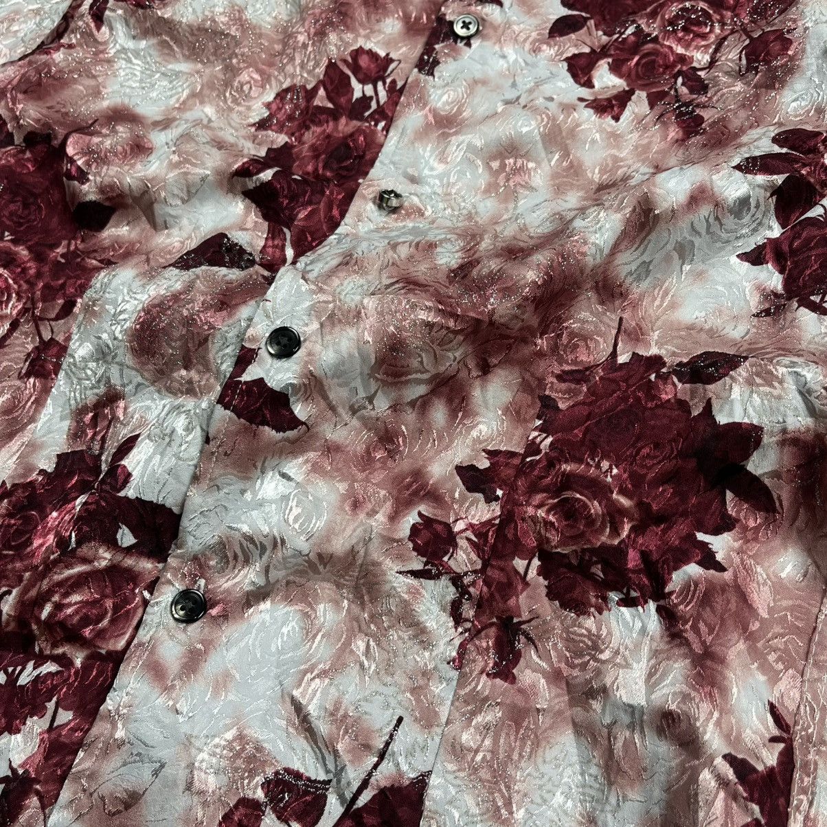 Tornado Mart Tornado Mart jacquard flower button shirt vkei style Size US S / EU 44-46 / 1 - 3 Thumbnail