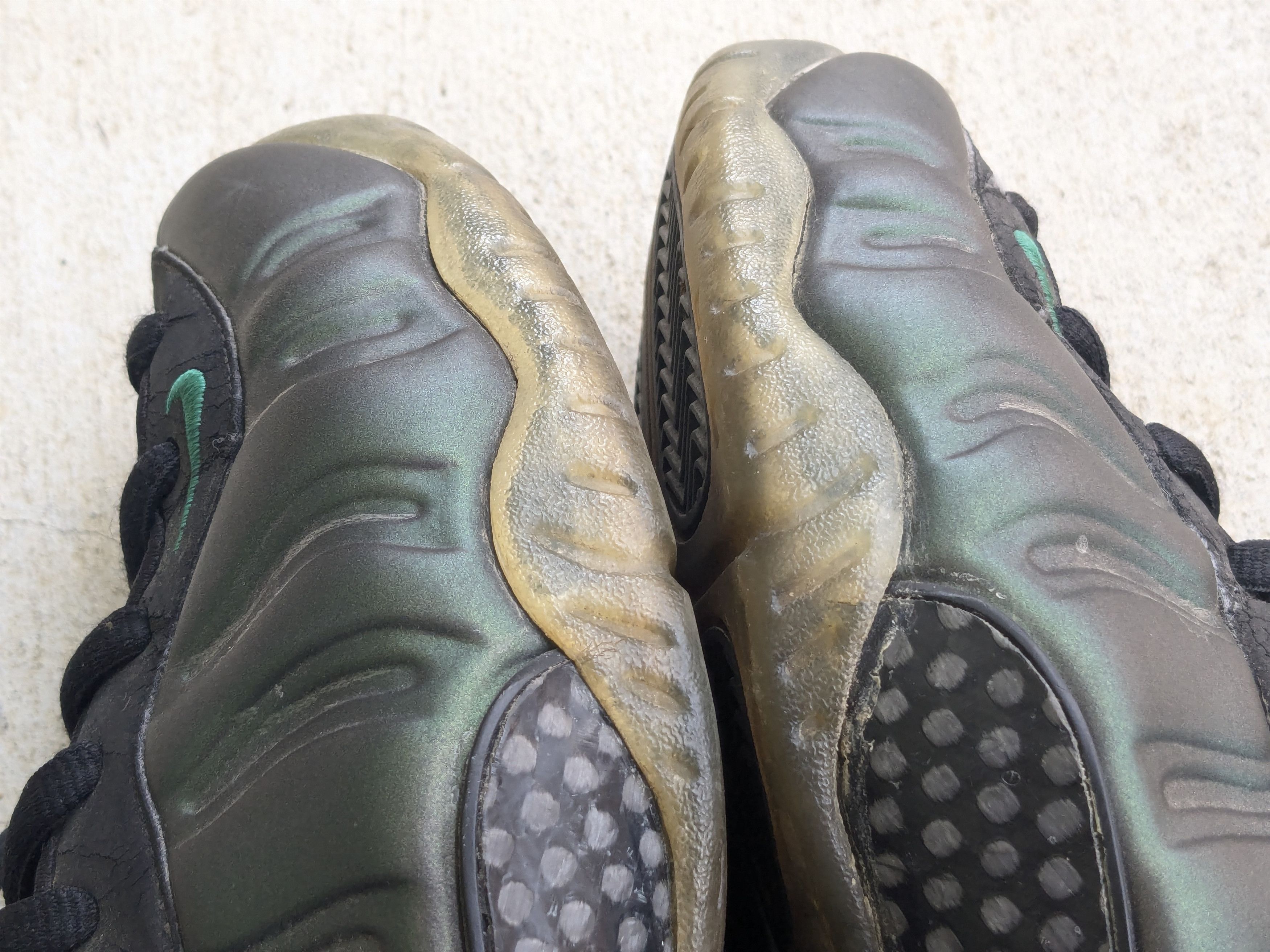 Nike Nike Air FOAMPOSITE PRO Pine Green 624041-301 9 Size US 9 / EU 42 - 6 Thumbnail