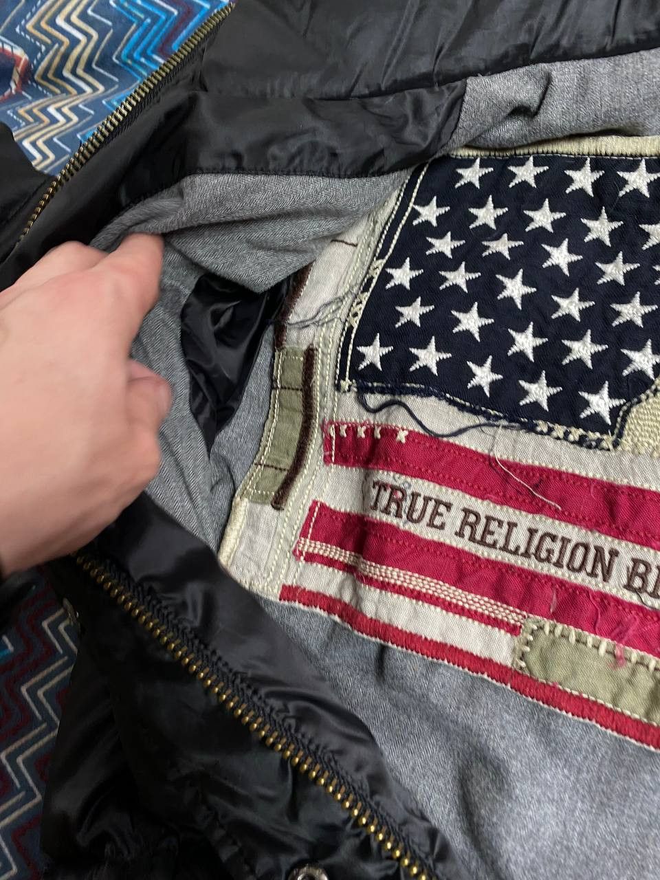 True Religion × Vintage True Religion Puffer Jacket Size S / US 4 / IT 40 - 5 Thumbnail