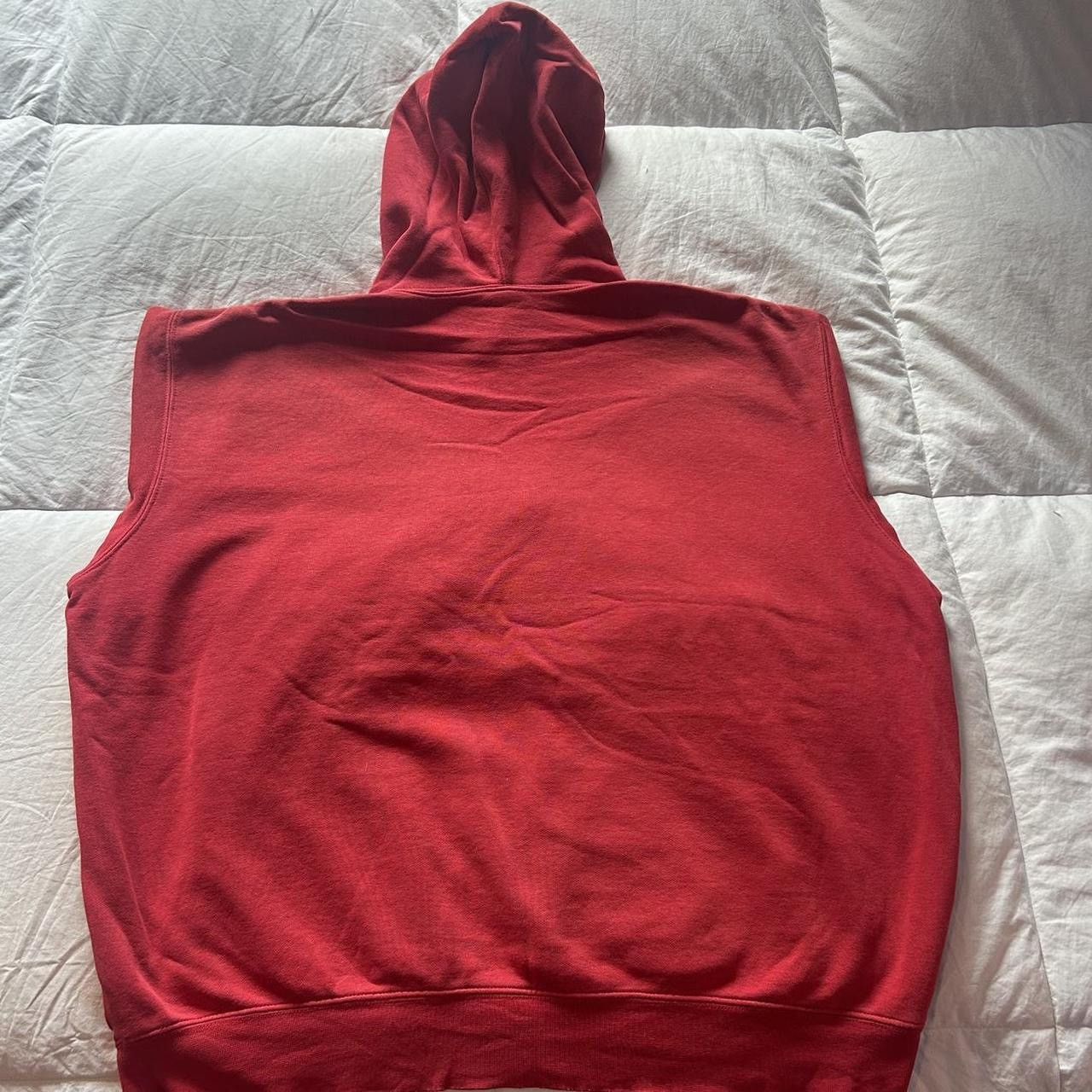 Nike Vintage 90s Nike Center Swoosh Wisconsin Badgers Hoodie Size US L / EU 52-54 / 3 - 2 Thumbnail