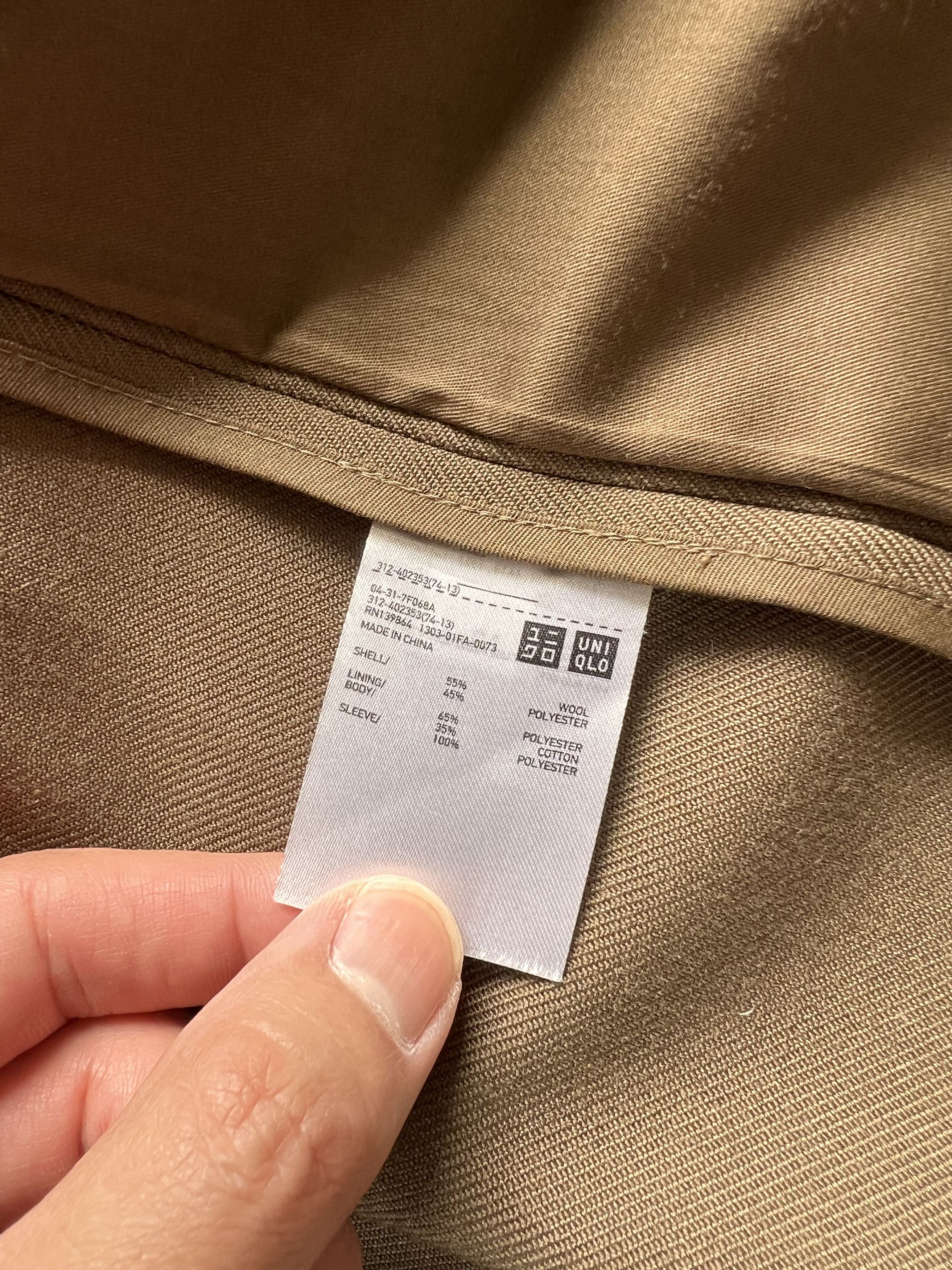 Uniqlo uniqlo u camel wool coat Size US S / EU 44-46 / 1 - 3 Thumbnail