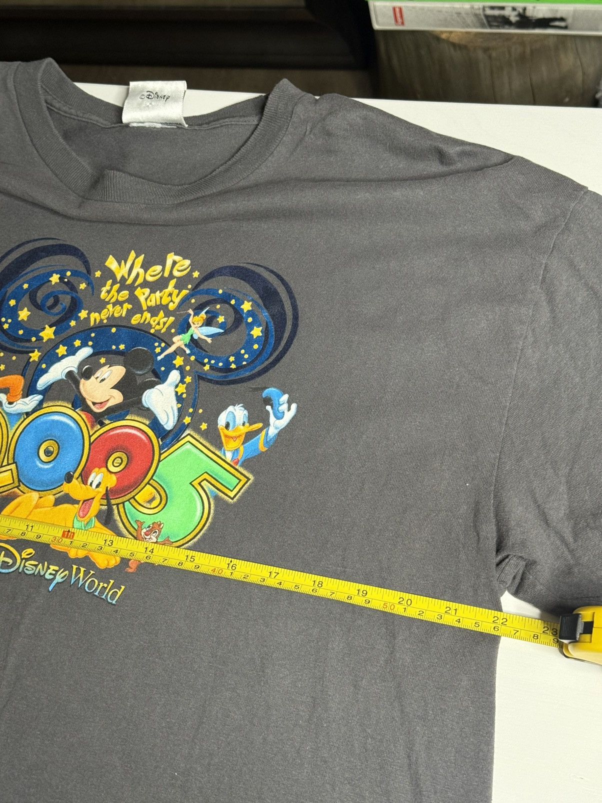 Disney VINTAGE 2005 Disney World Tee “Grey” [L] PREOWNED Size US L / EU 52-54 / 3 - 5 Thumbnail