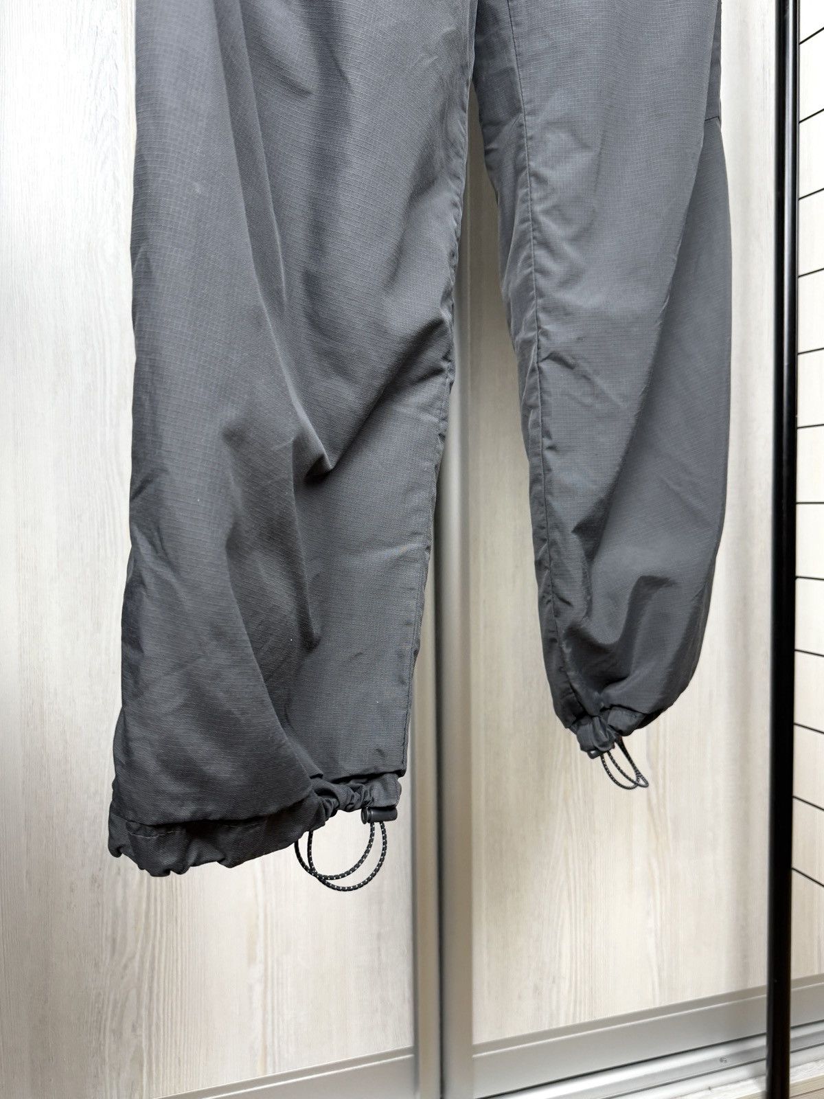 Nike Nike Air vintage y2k drill tightening grey track pants XL Size US 36 / EU 52 - 5 Thumbnail