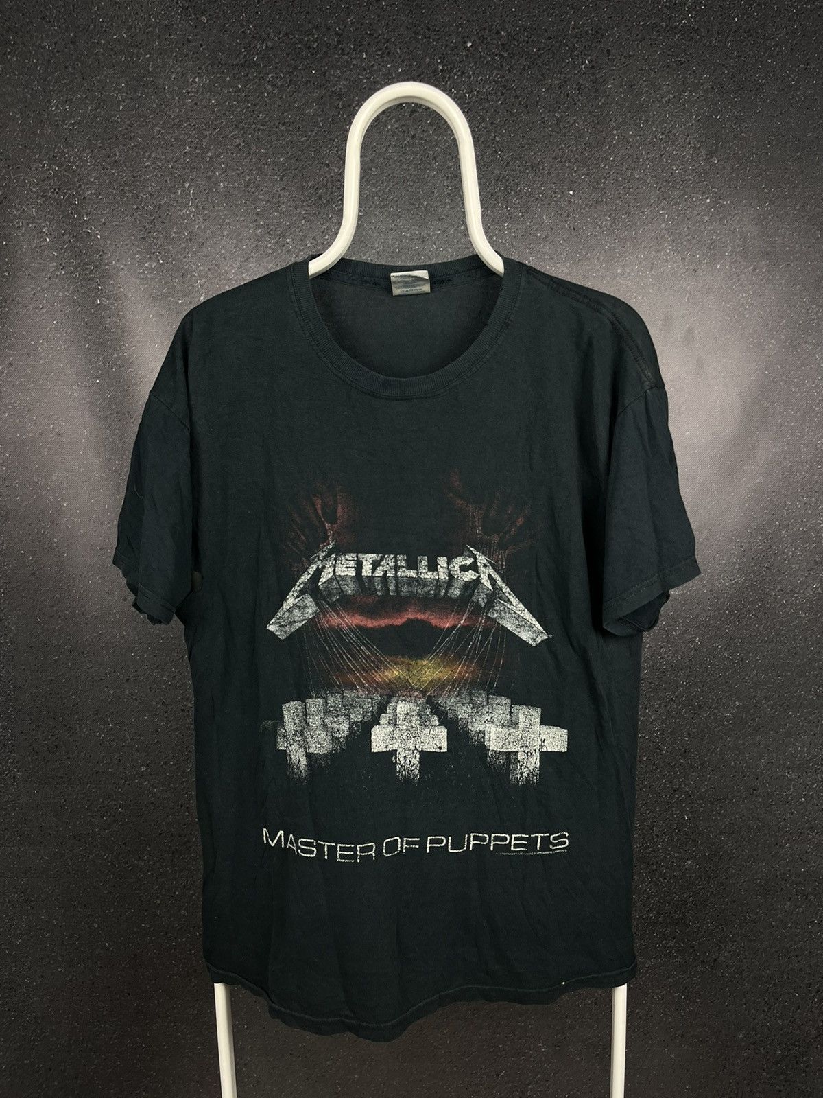 Mens Clothing Metallica Men's Master Of Puppets Photo (Back Print